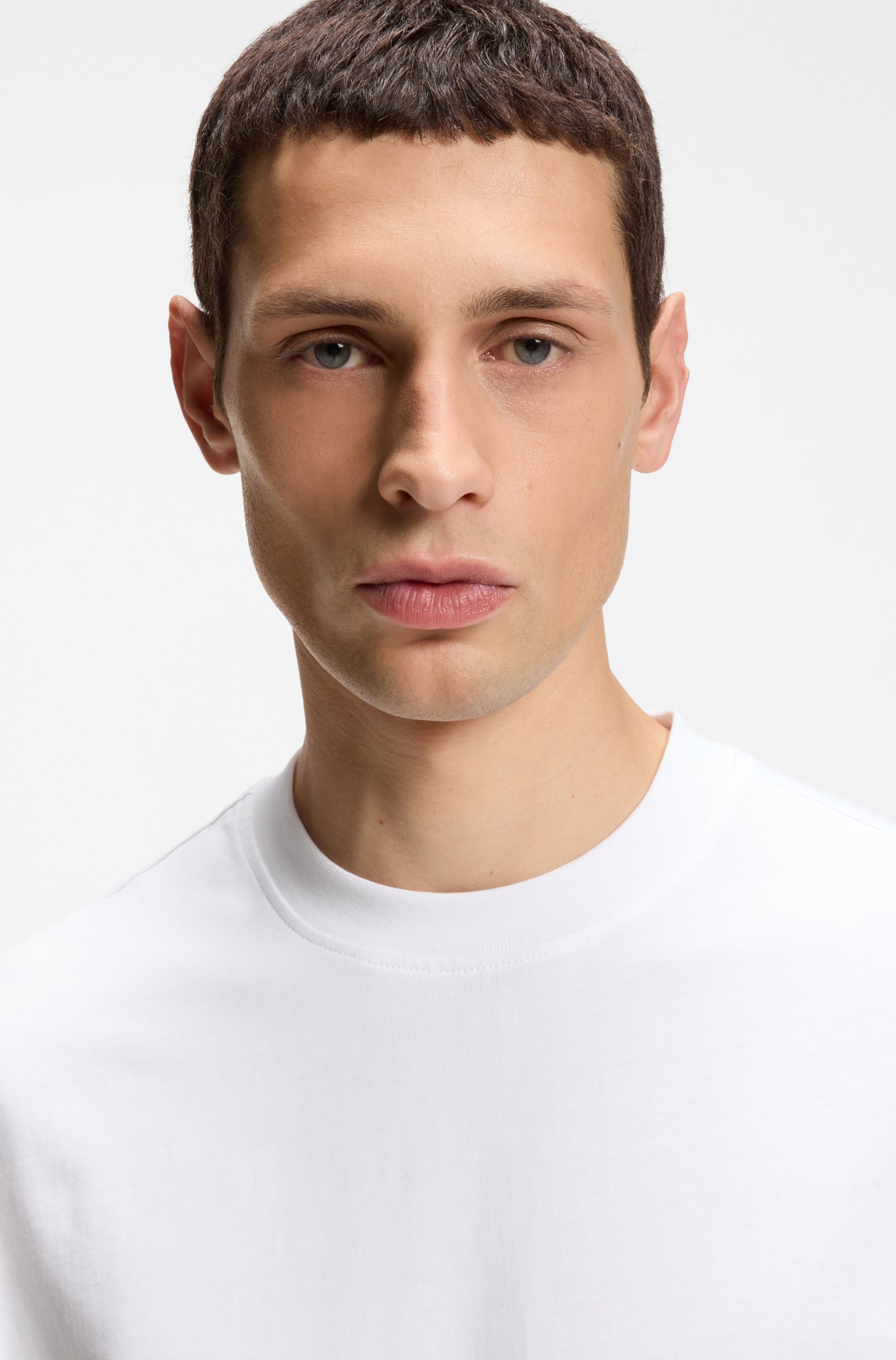 Oversized-fit T-shirt in cotton jersey