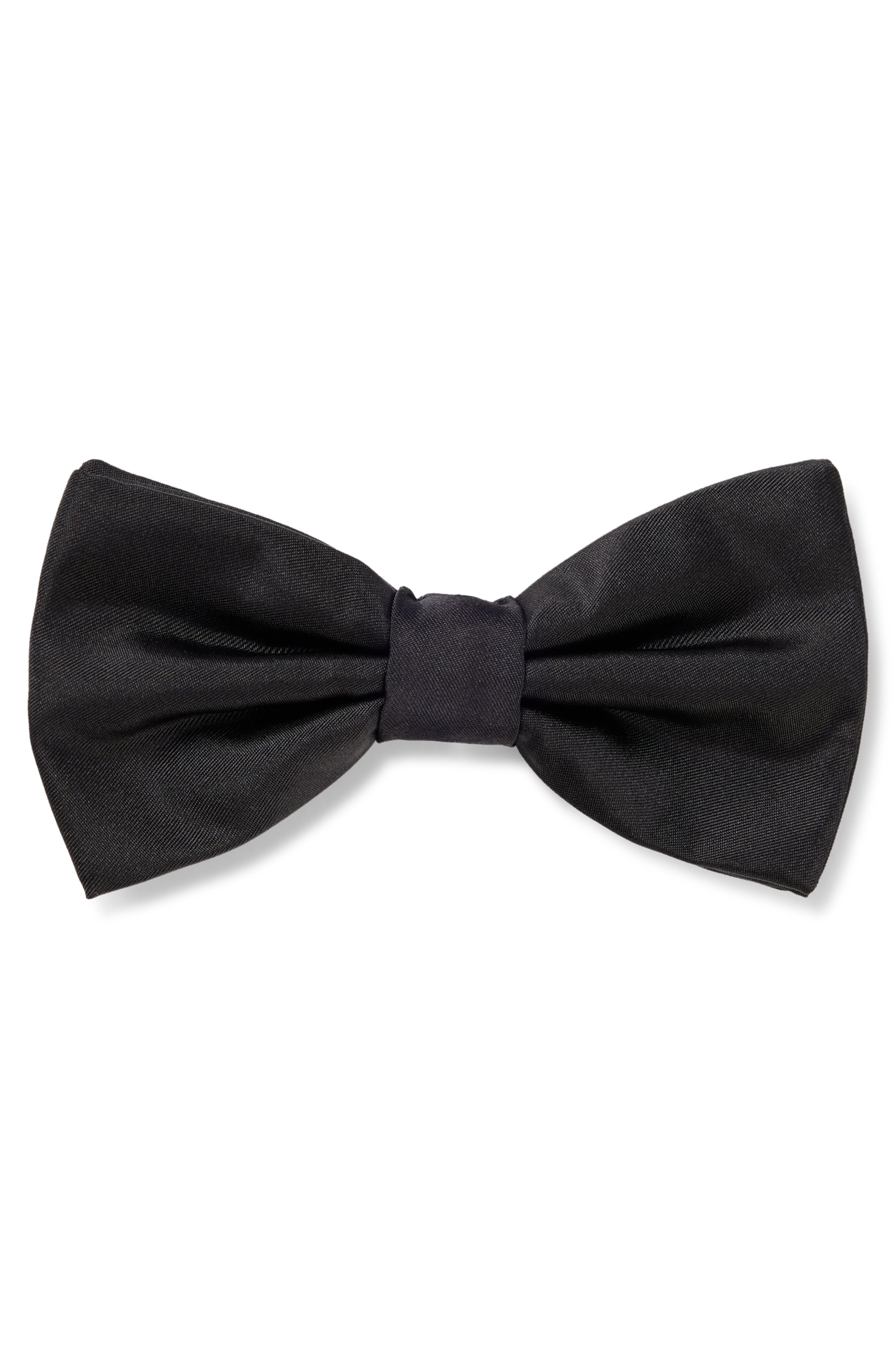 Italian-made bow tie in silk jacquard
