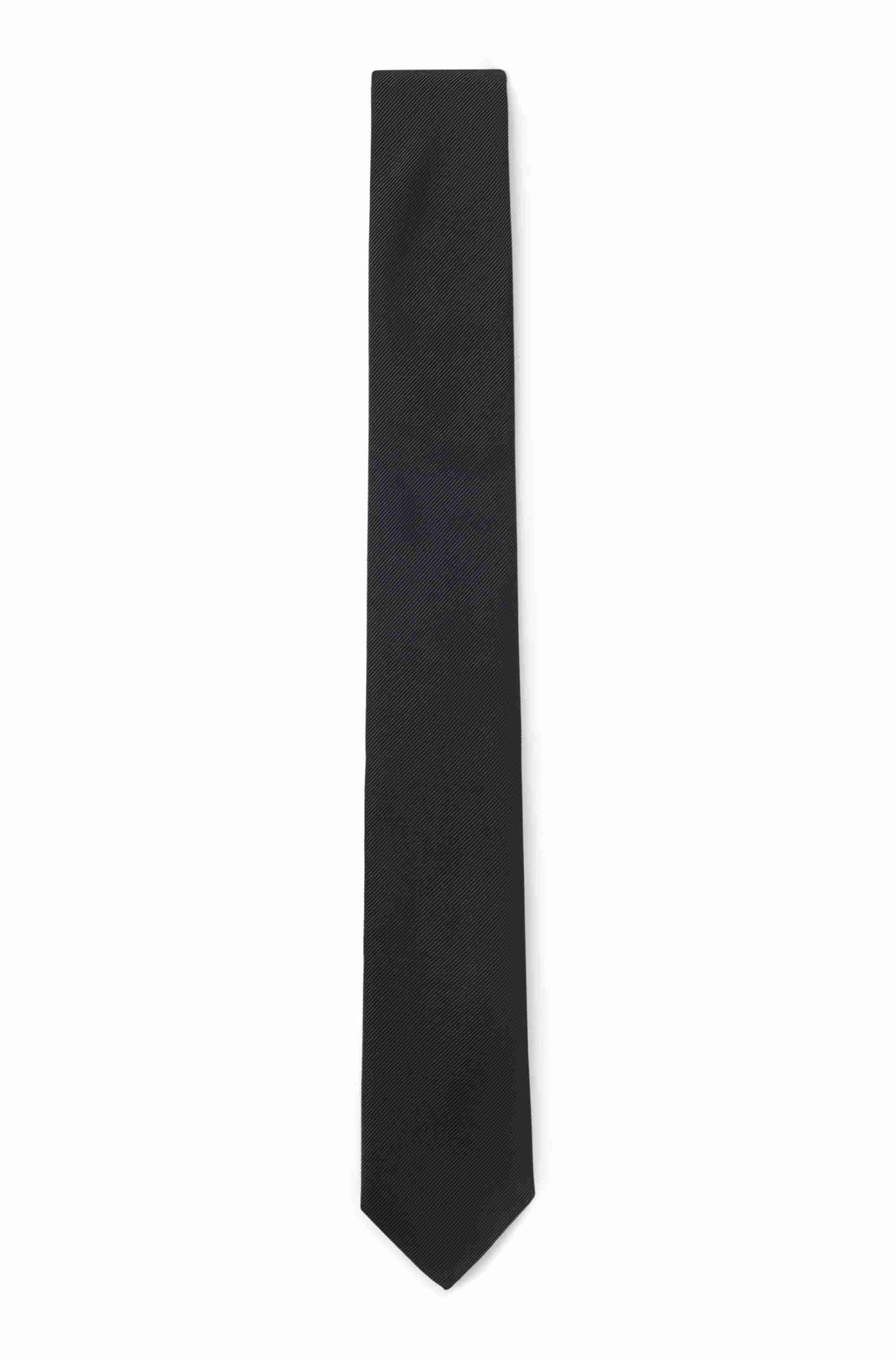 Italian-made tie in pure-silk jacquard