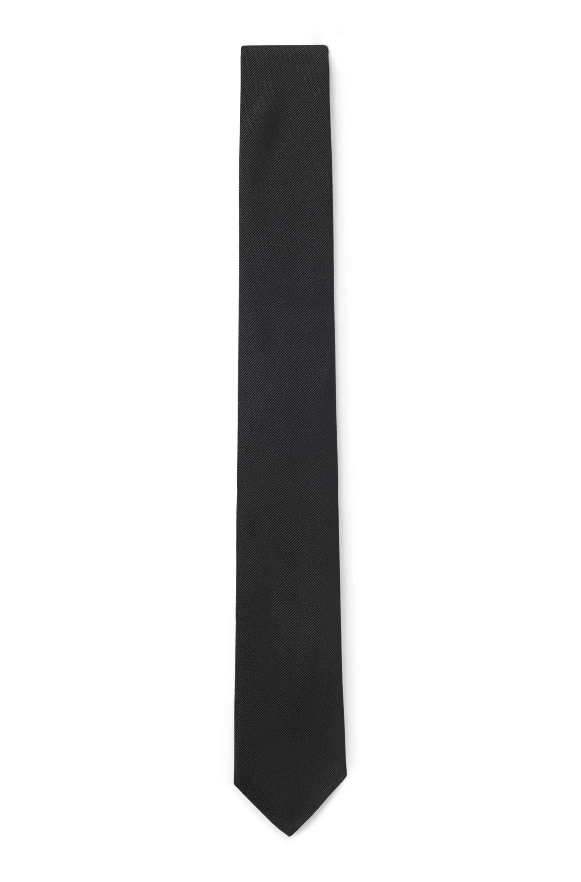 Italian-made tie in pure-silk jacquard