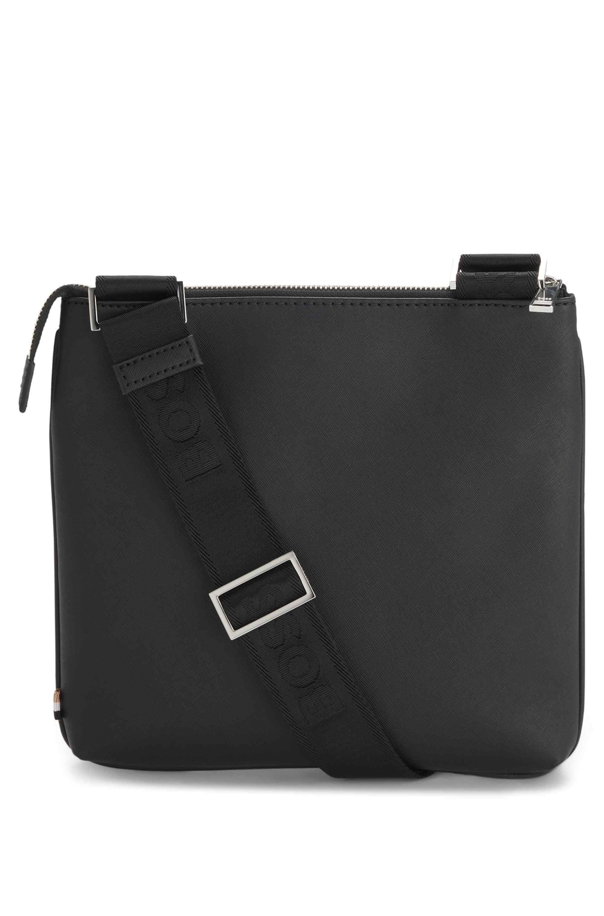 Envelope bag with foil-print logo