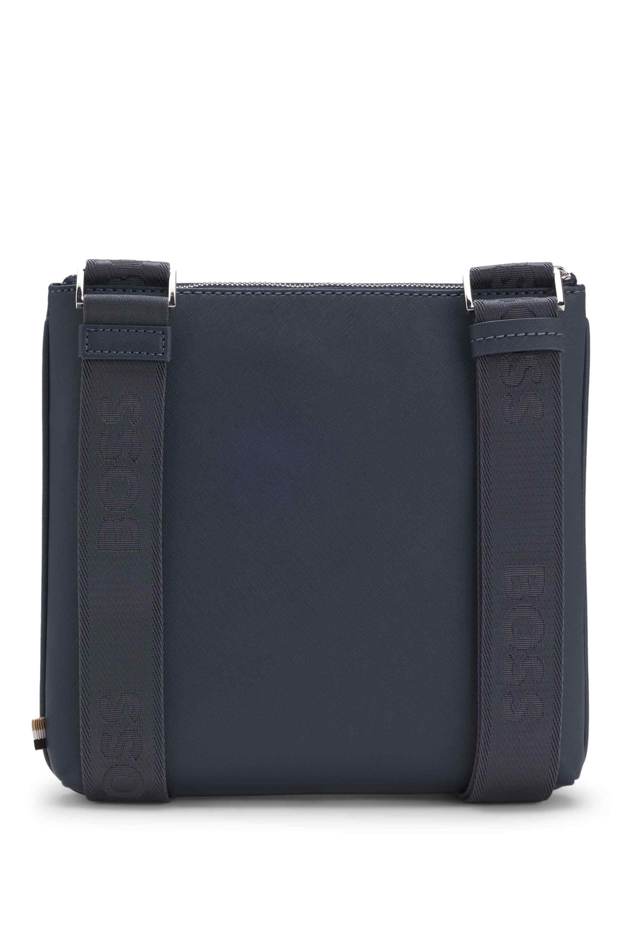 Envelope bag with foil-print logo