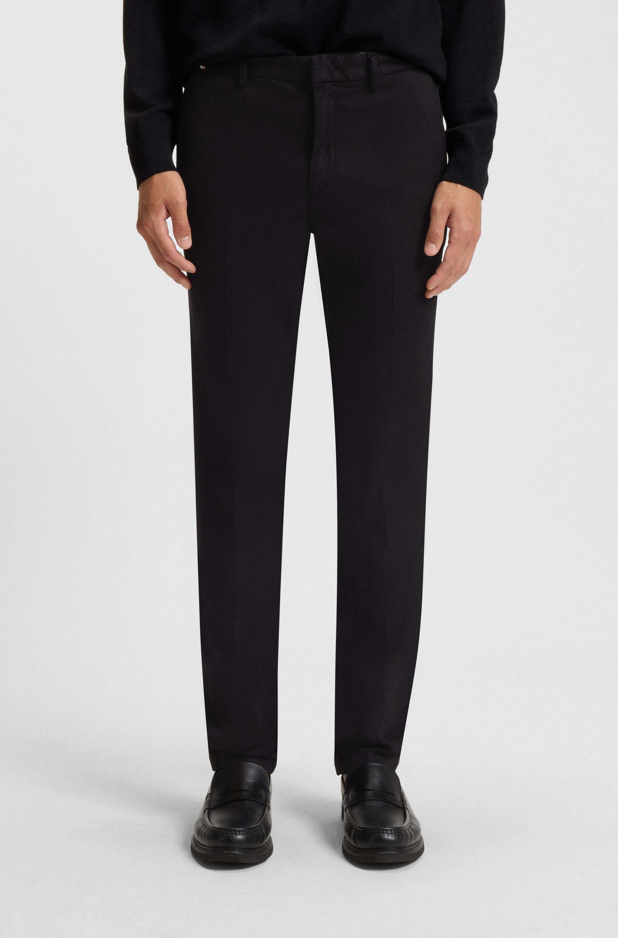 Slim-fit chinos in a stretch-cotton blend
