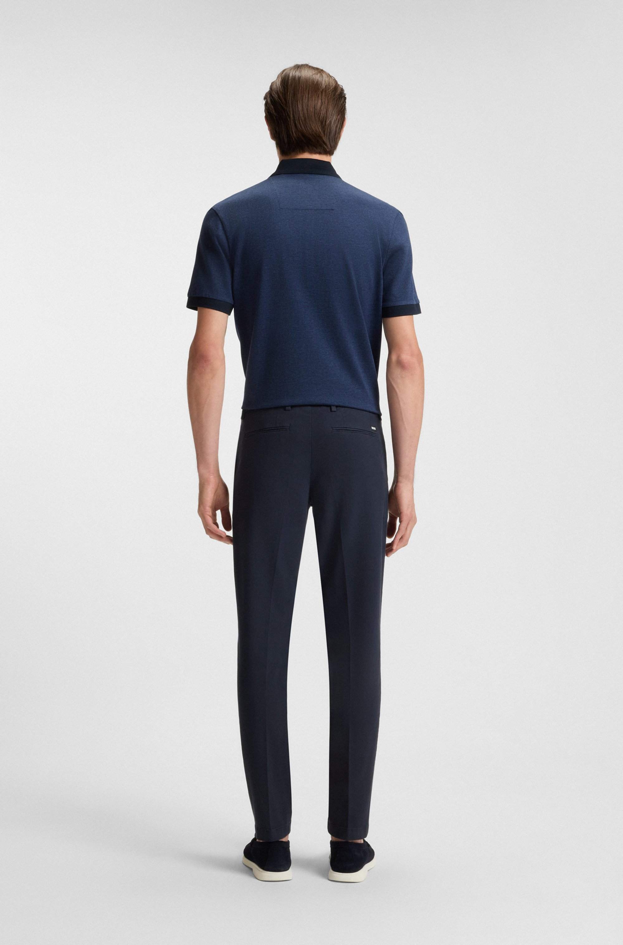 Slim-fit chinos in a stretch-cotton blend