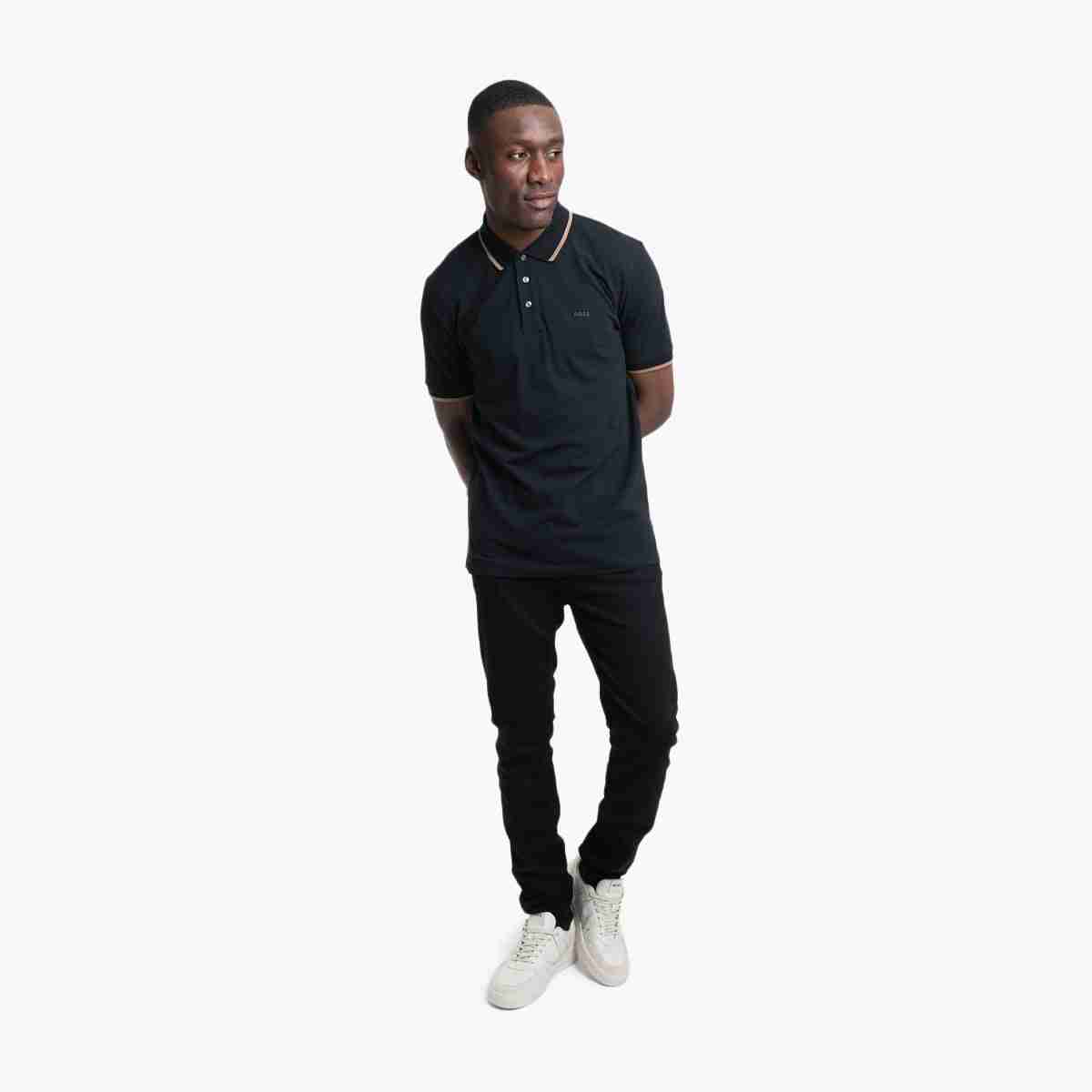 Cotton-Pique Polo Shirt With Logo Detail