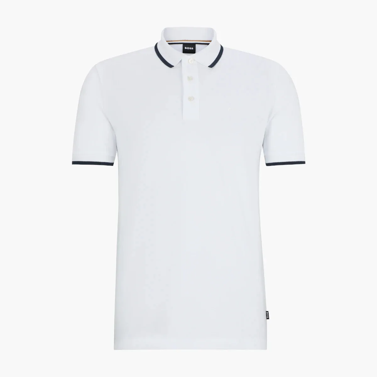 Cotton-Pique Polo Shirt With Logo Detail