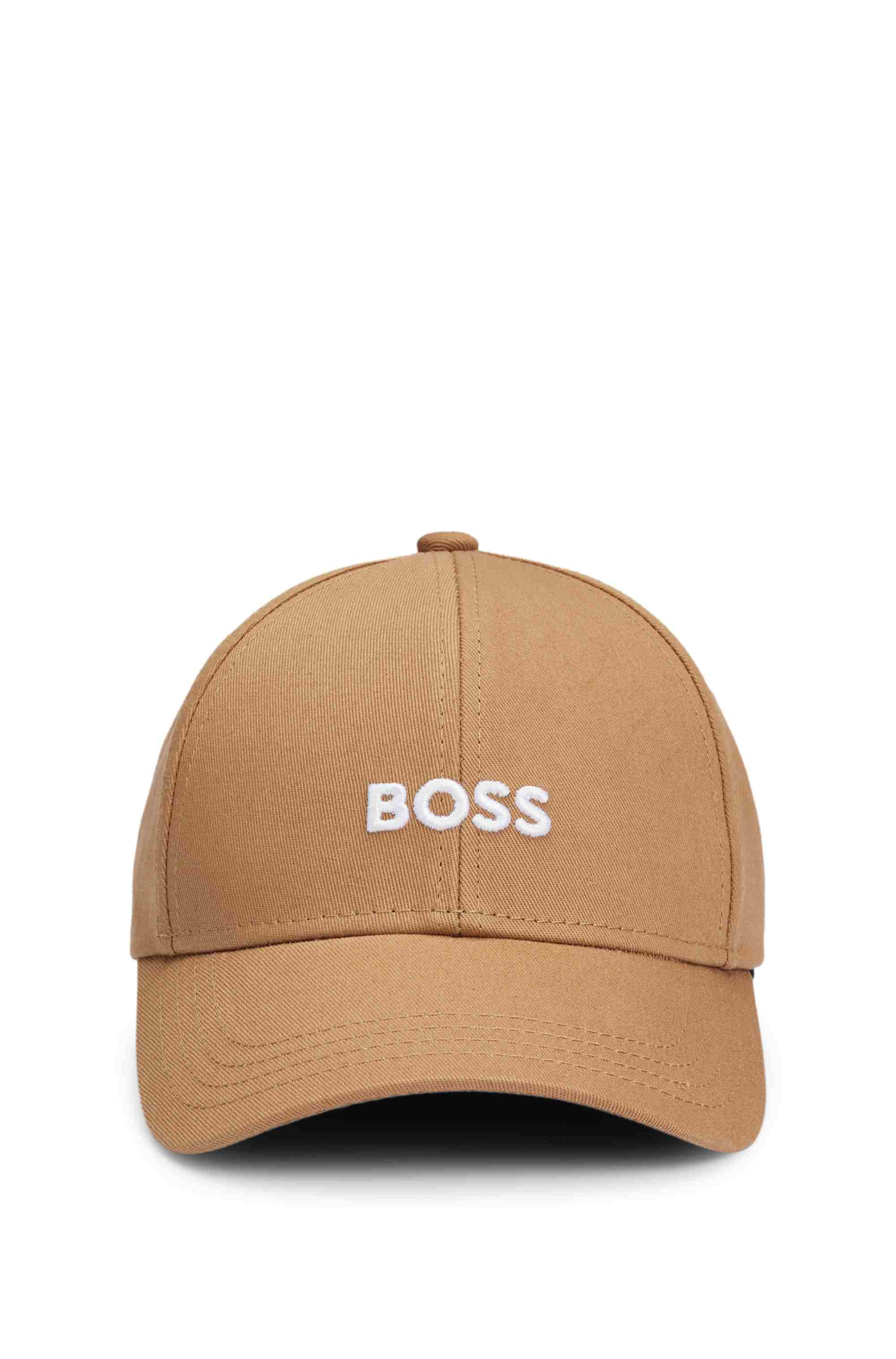 Cotton-twill cap with embroidered logo