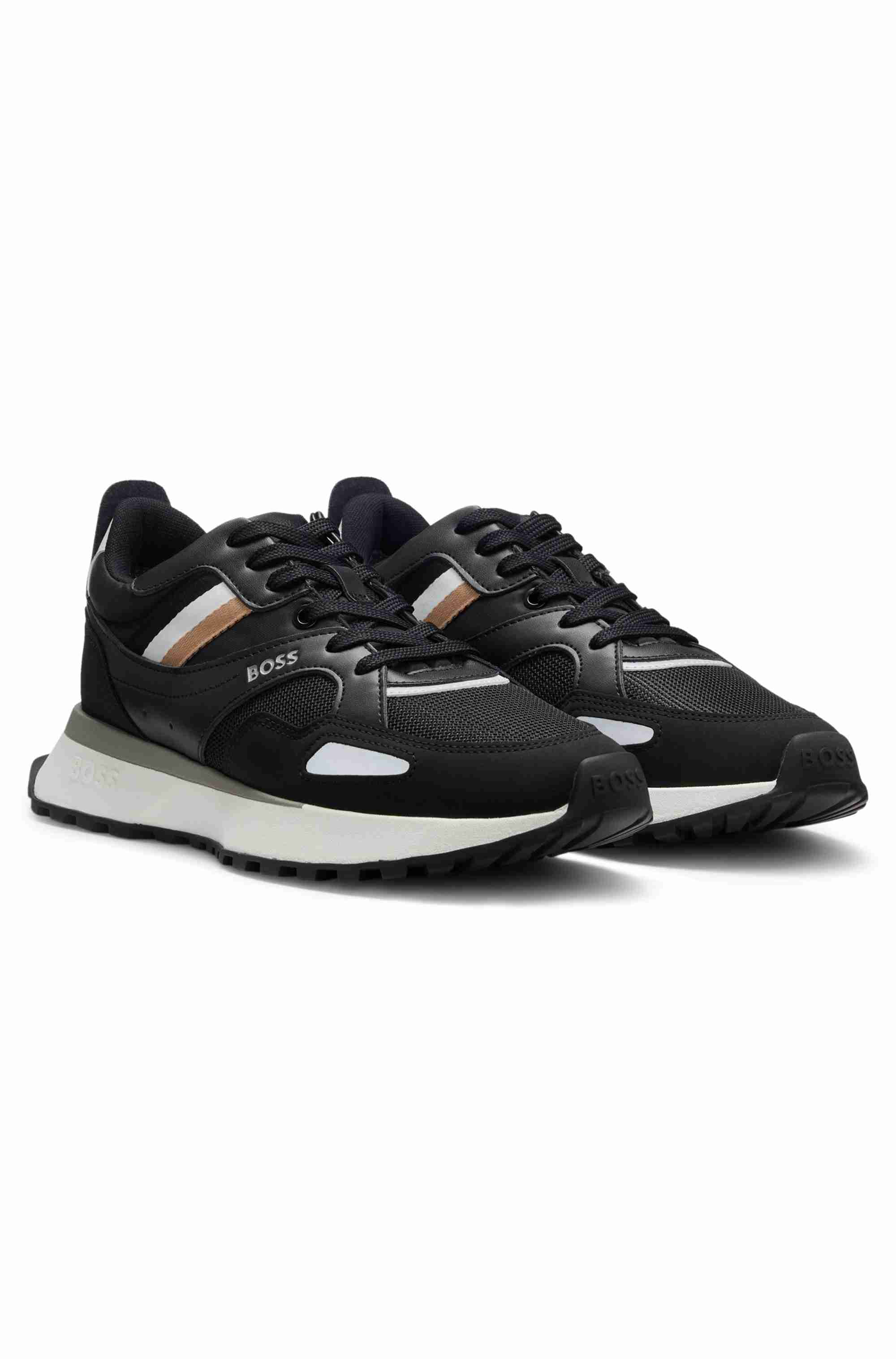 Running-style trainers with EVA-rubber outsole