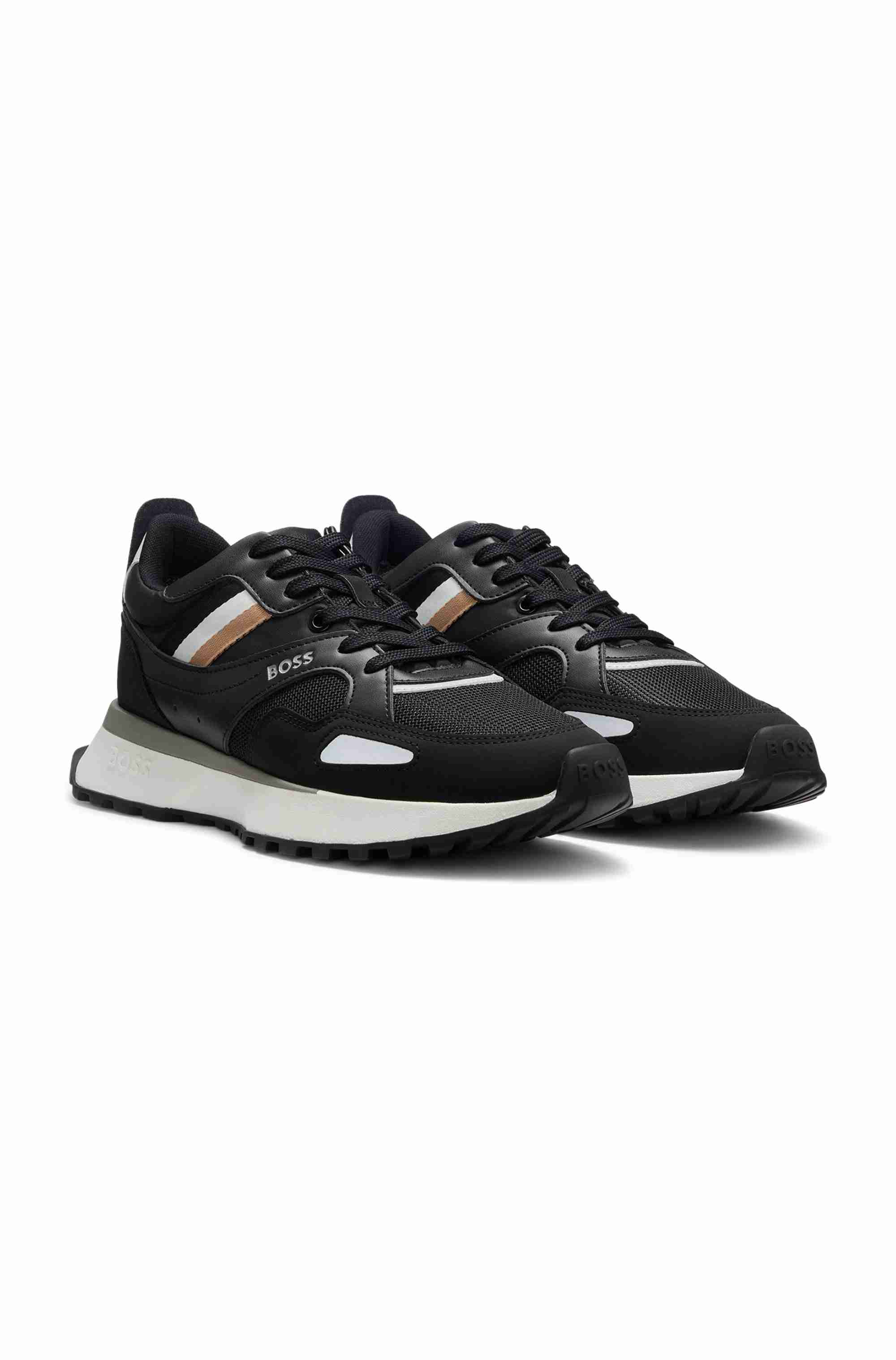 Running-style trainers with EVA-rubber outsole