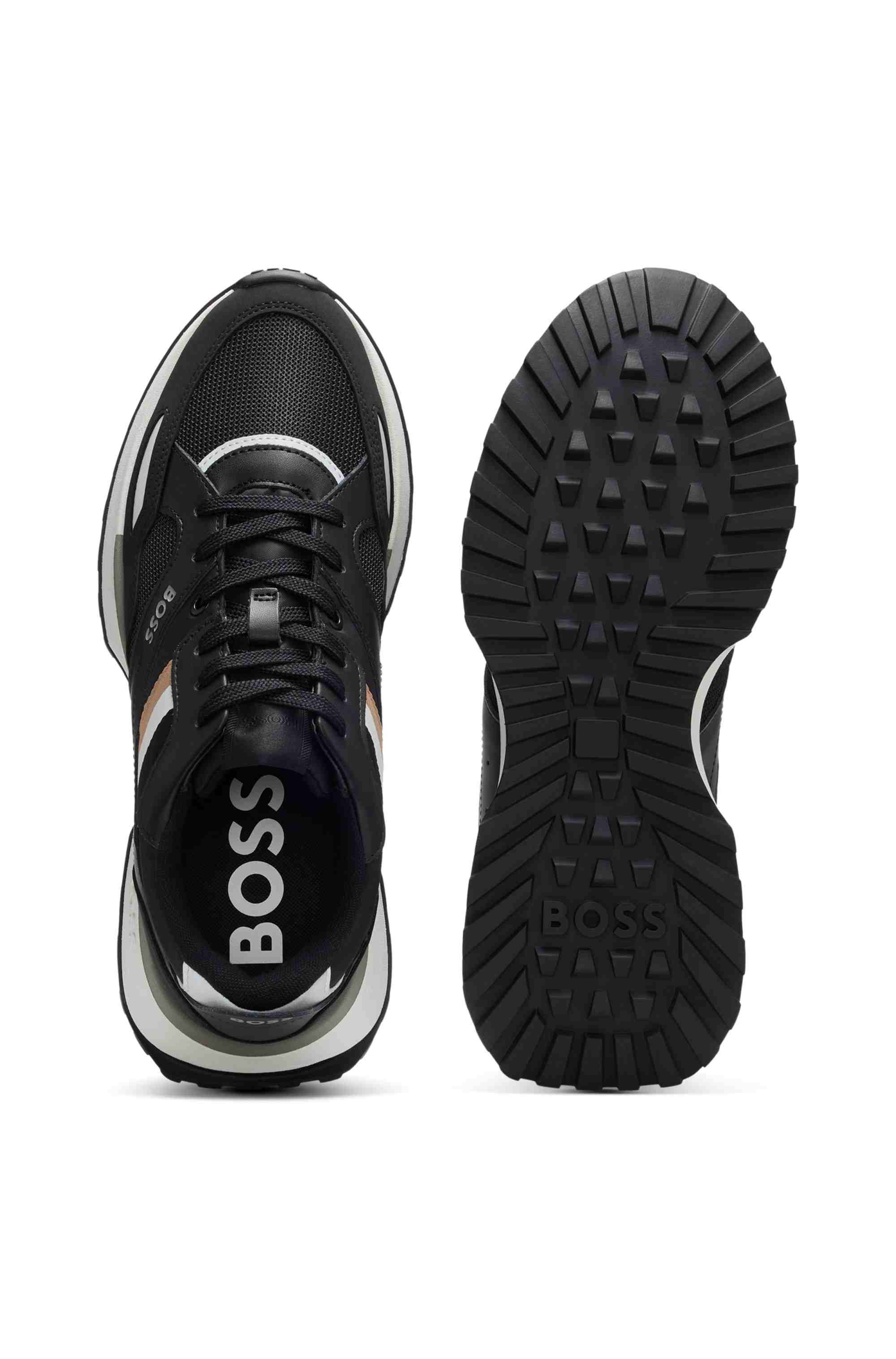 Running-style trainers with EVA-rubber outsole