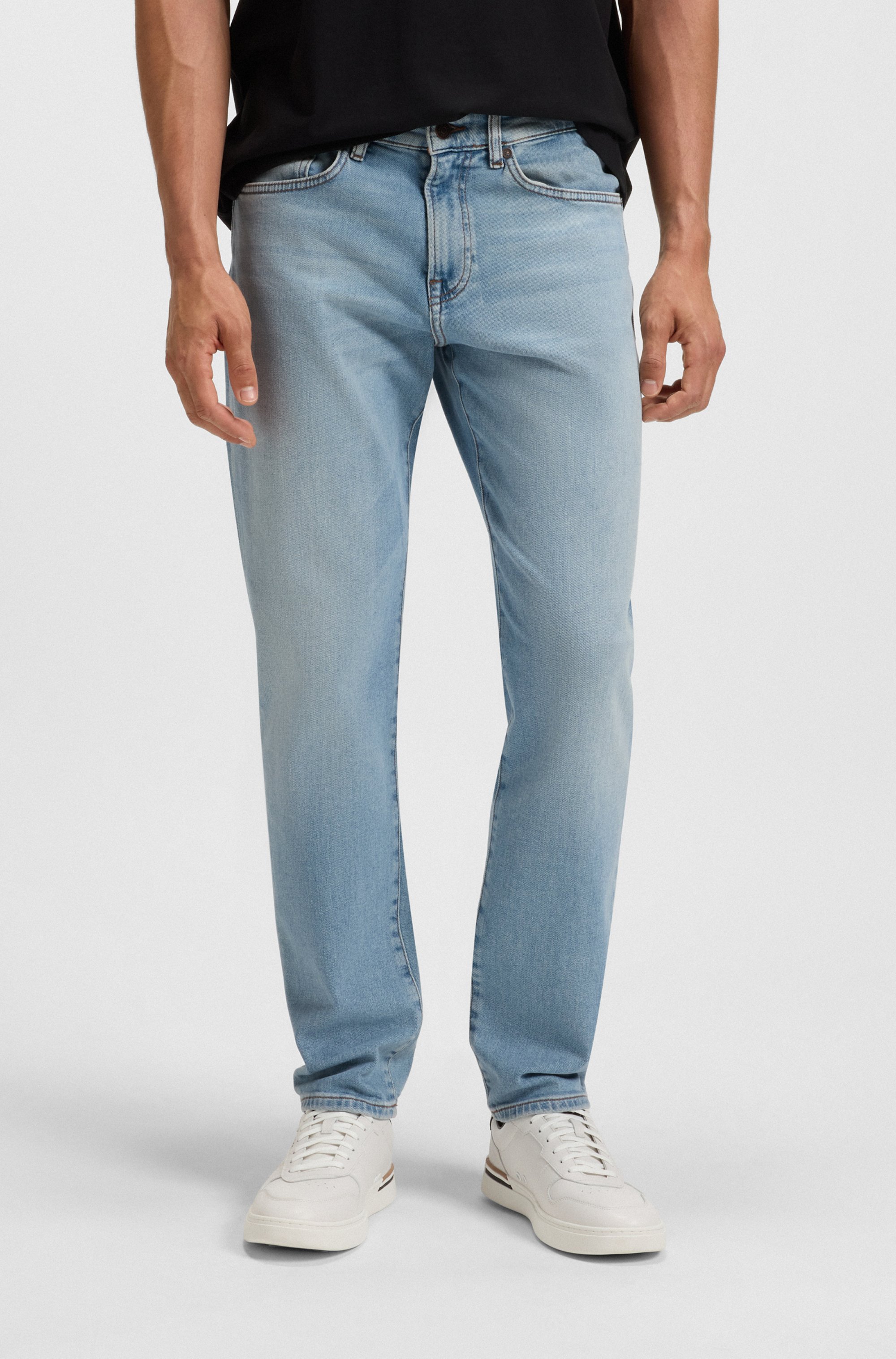 Maine regular-fit jeans in blue comfort-stretch denim