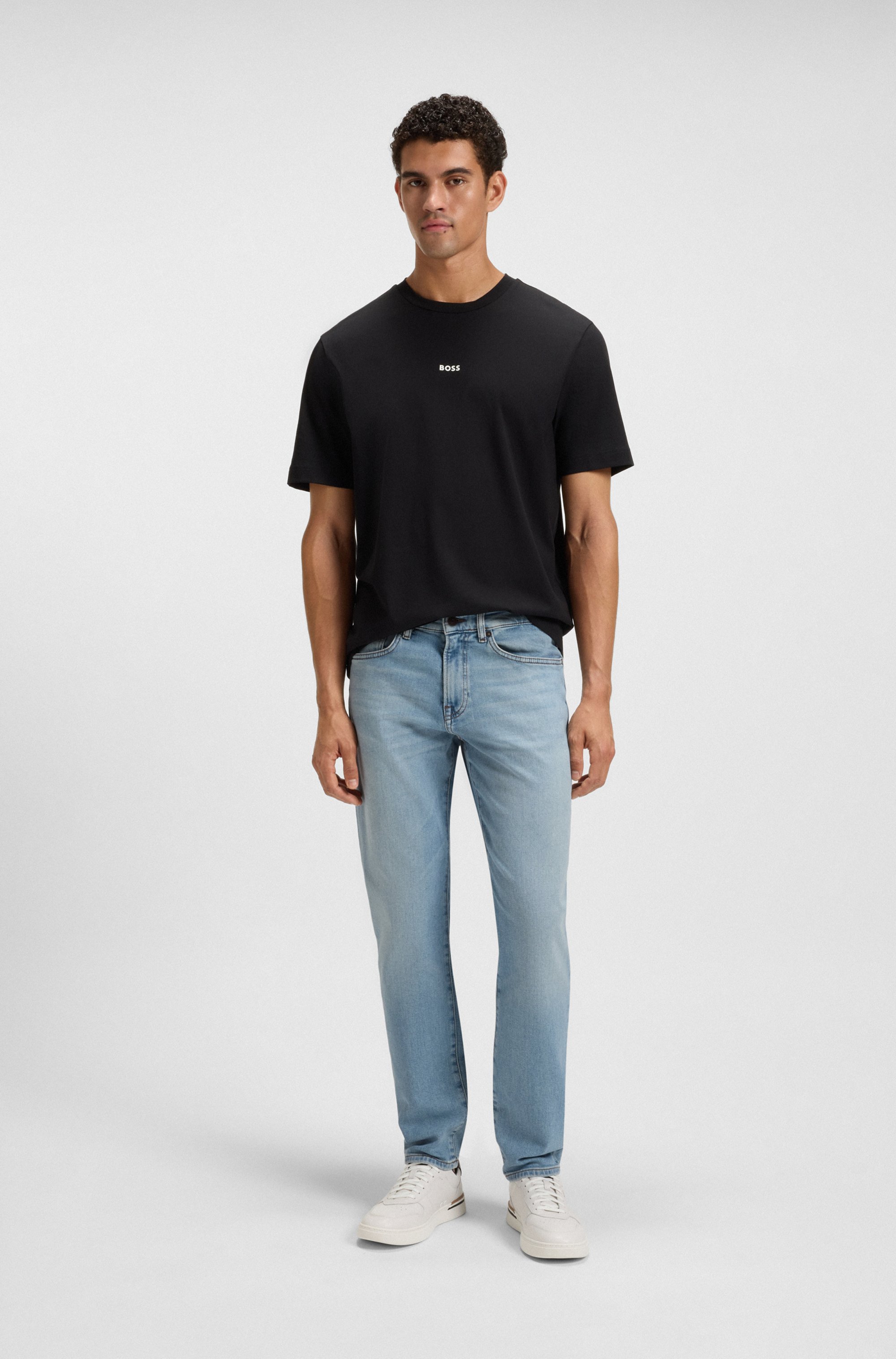 Maine regular-fit jeans in blue comfort-stretch denim