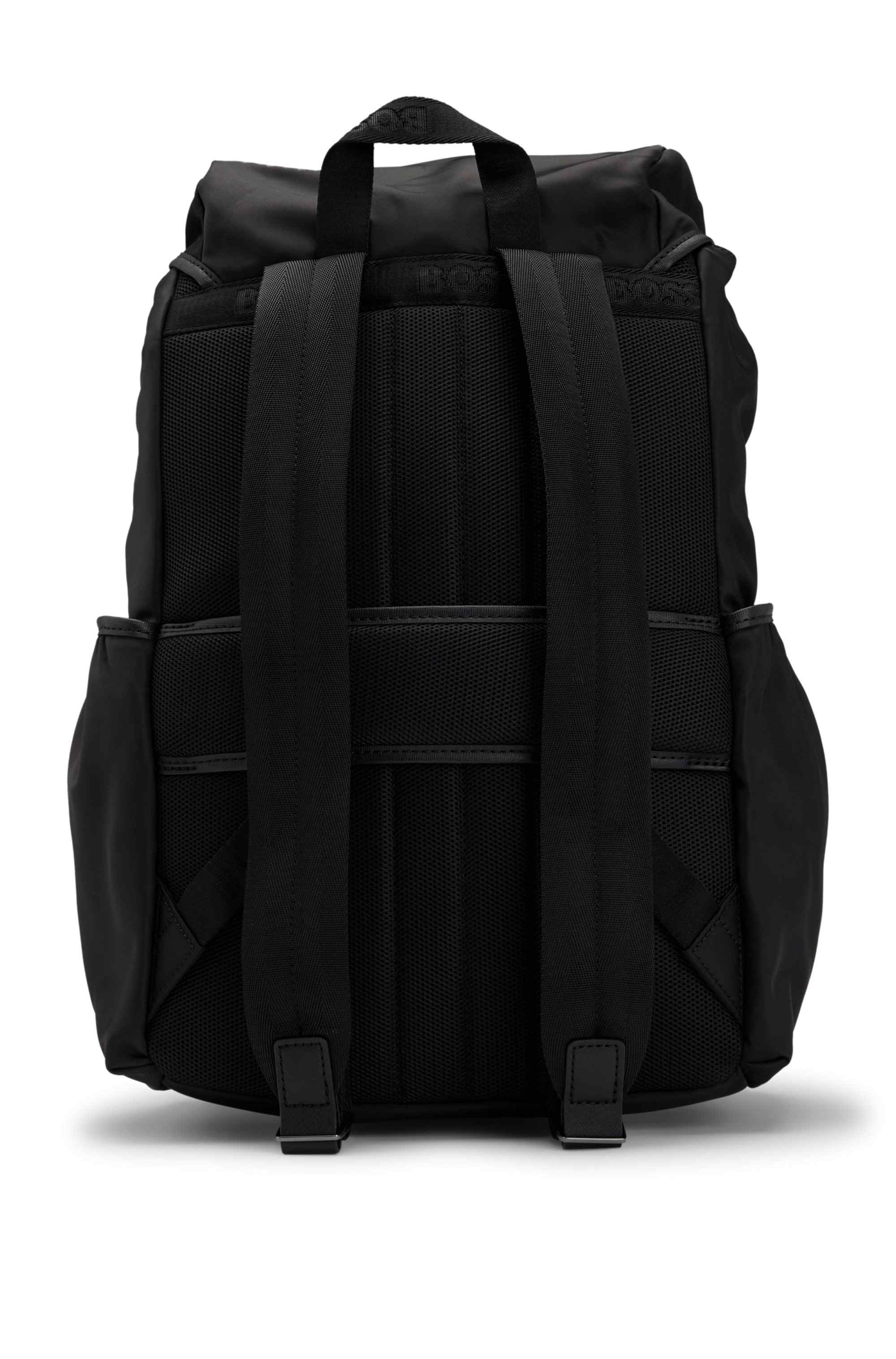 Twill backpack with Double B monogram