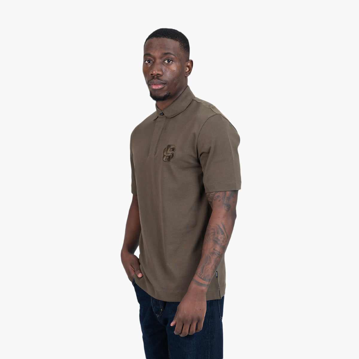 Relaxed-Fit Polo Shirt In Cotton Pique
