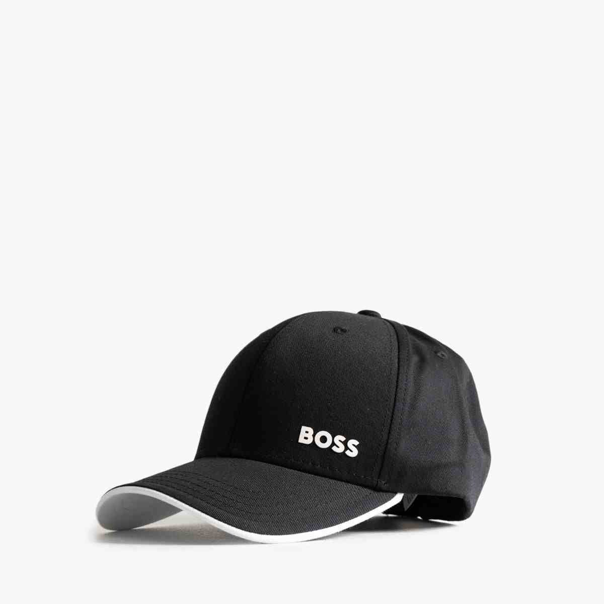 Logo-Print Cap On Cotton Twill