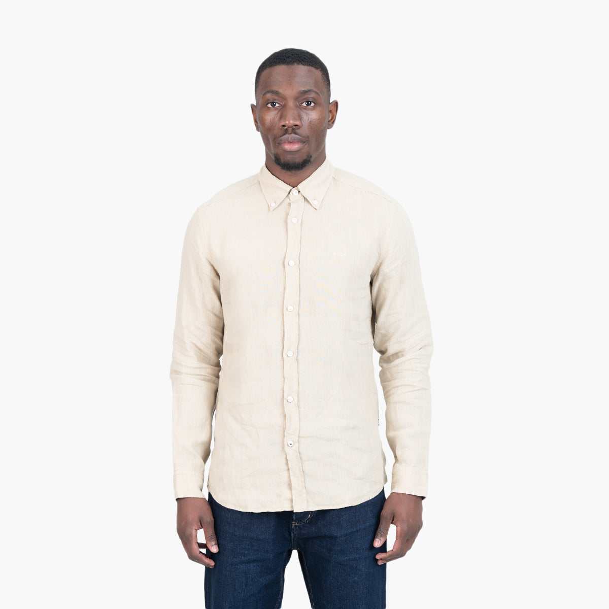 Button-Down Slim-Fit Shirt In Oxford Cotton