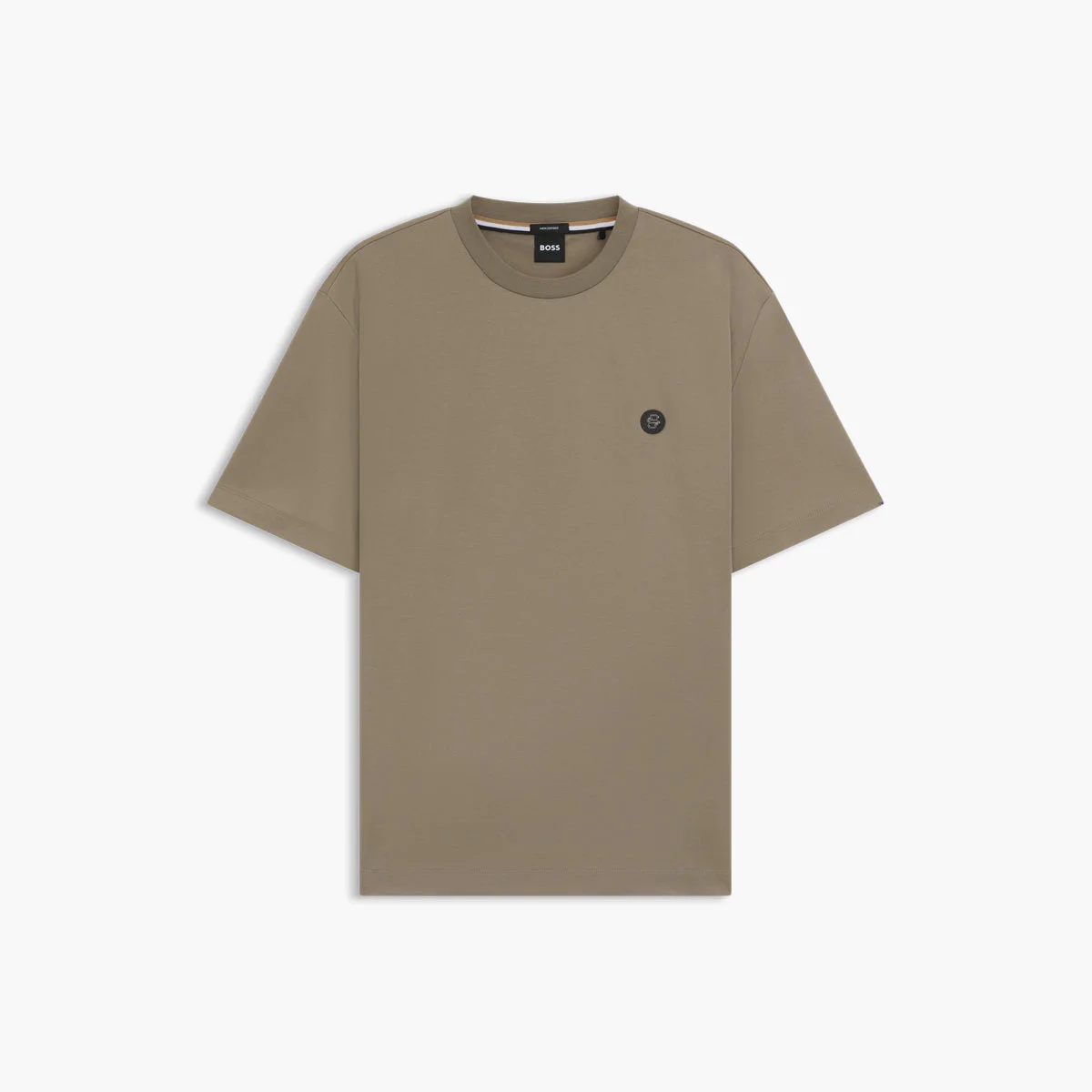 Mercerised-Cotton T-Shirt With Double B Monogram