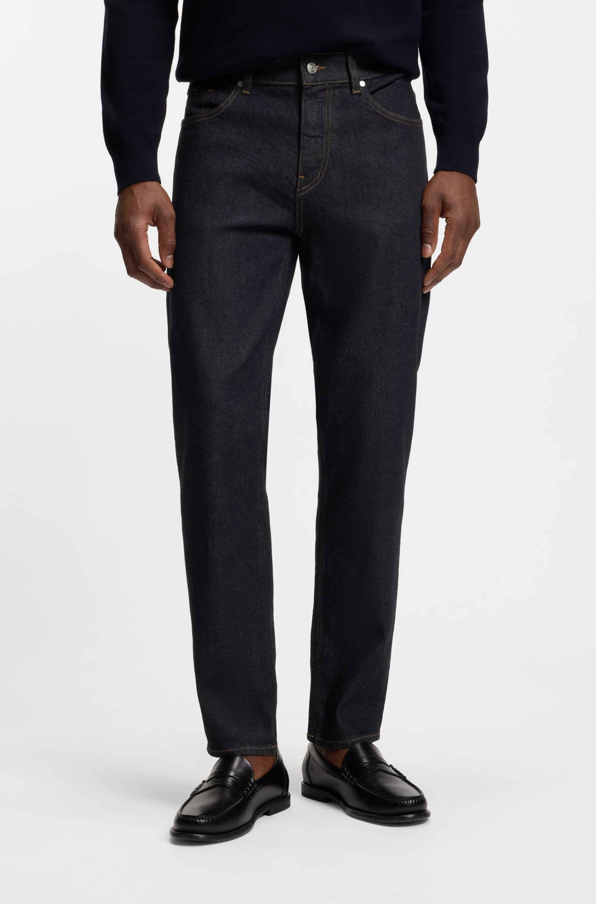 Maine regular-fit jeans in blue comfort-stretch denim