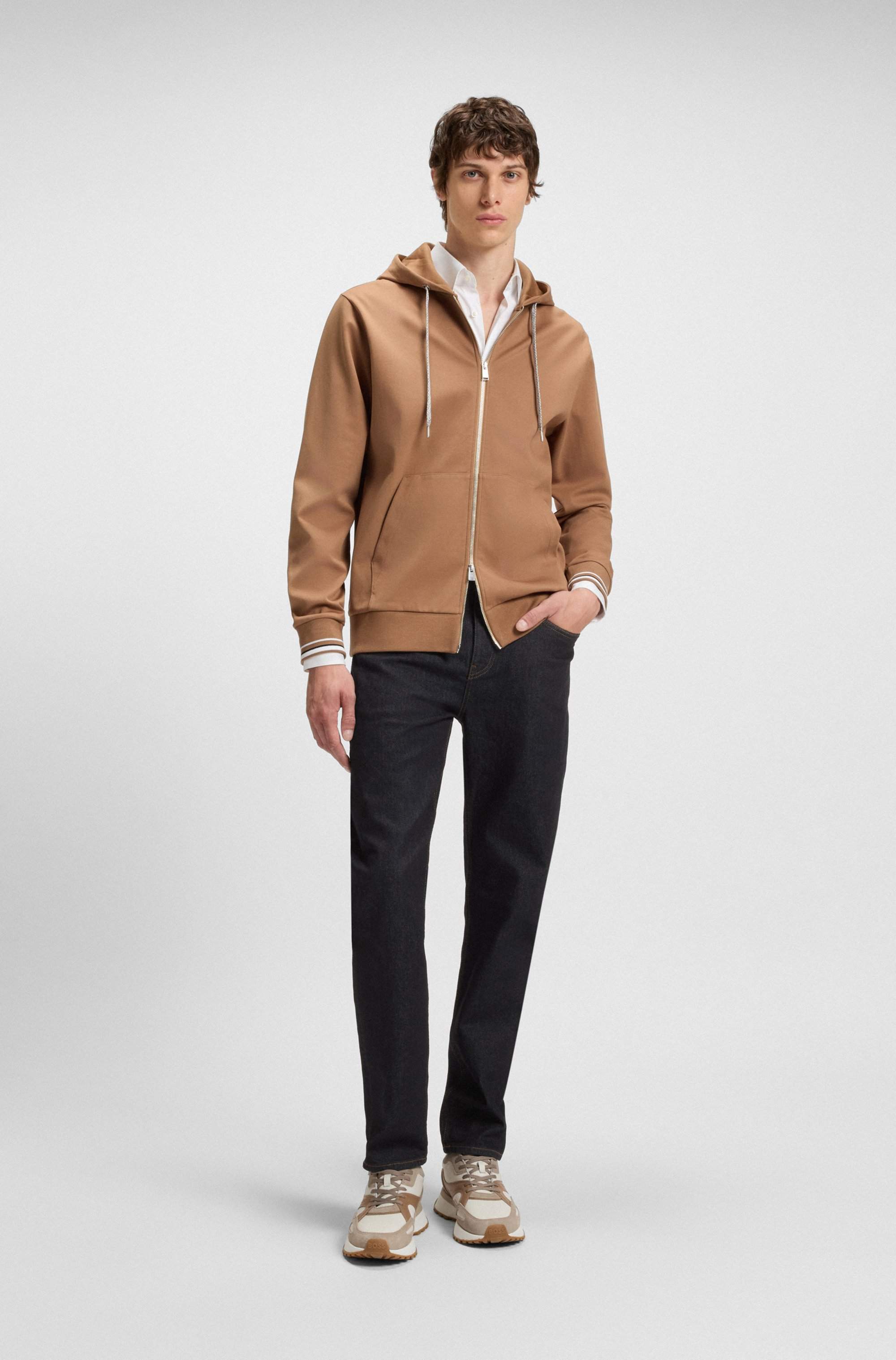 Maine regular-fit jeans in blue comfort-stretch denim