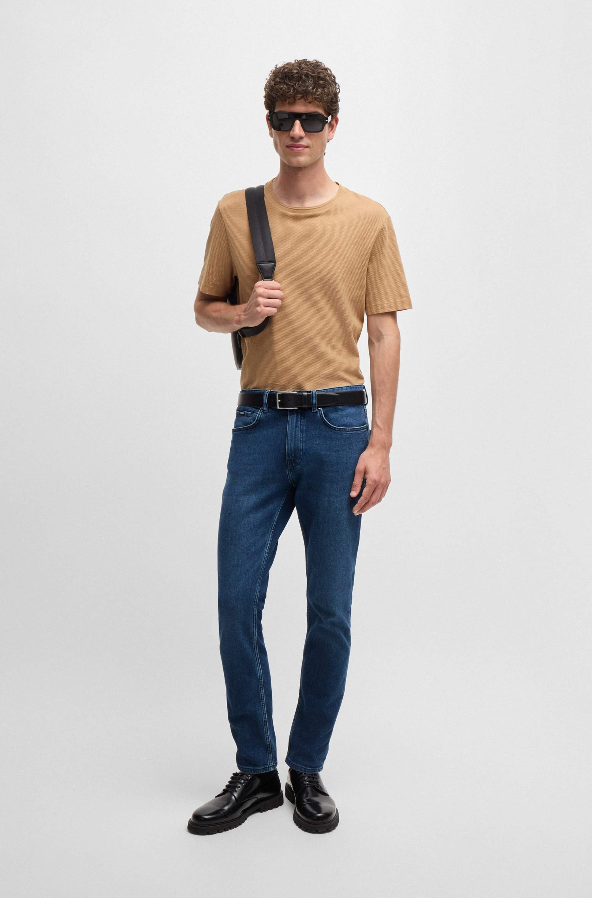 Delaware slim-fit jeans in blue comfort-stretch denim