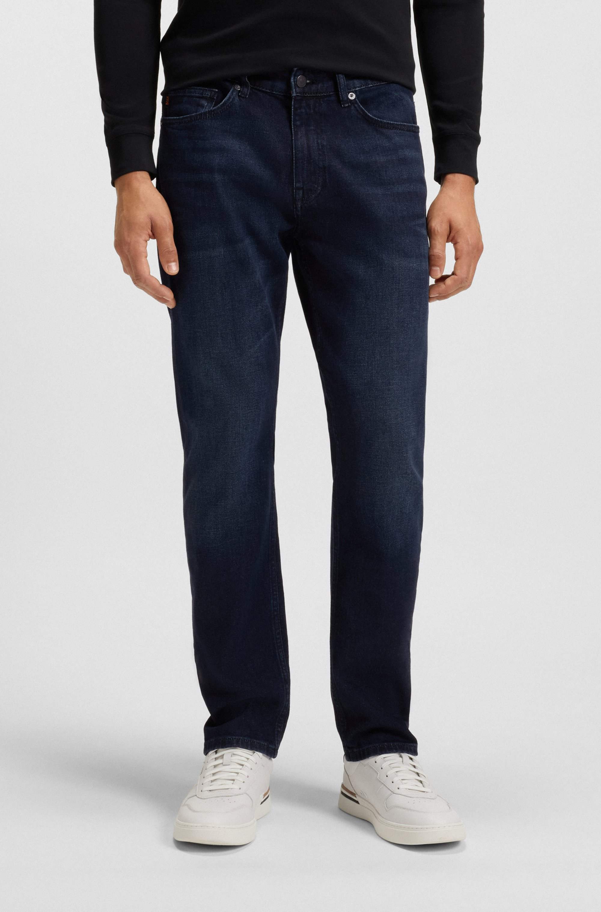 Delaware slim-fit jeans in blue comfort-stretch denim