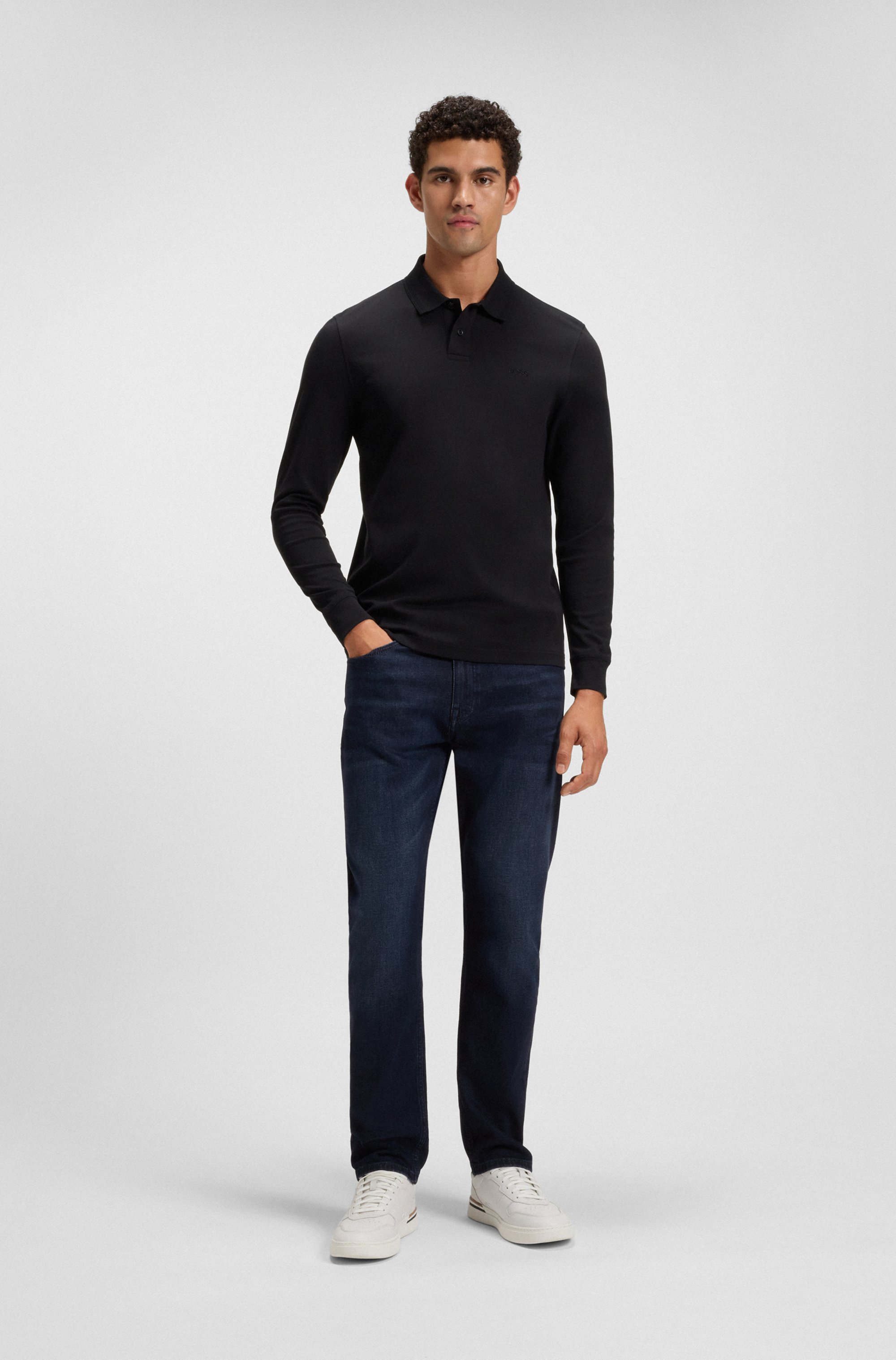 Delaware slim-fit jeans in blue comfort-stretch denim