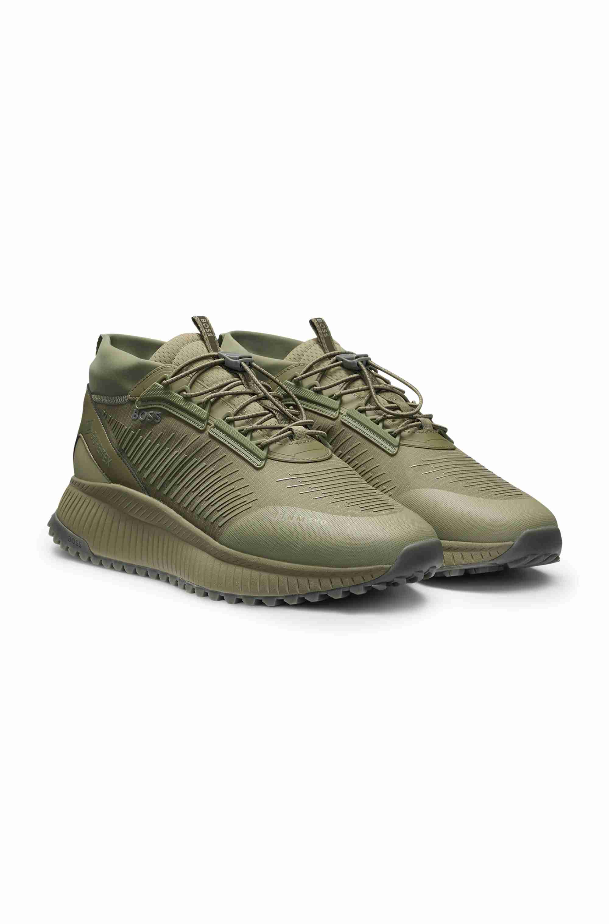 BOSS X GORE-TEX® TTNM EVO trainers with waterproof finish