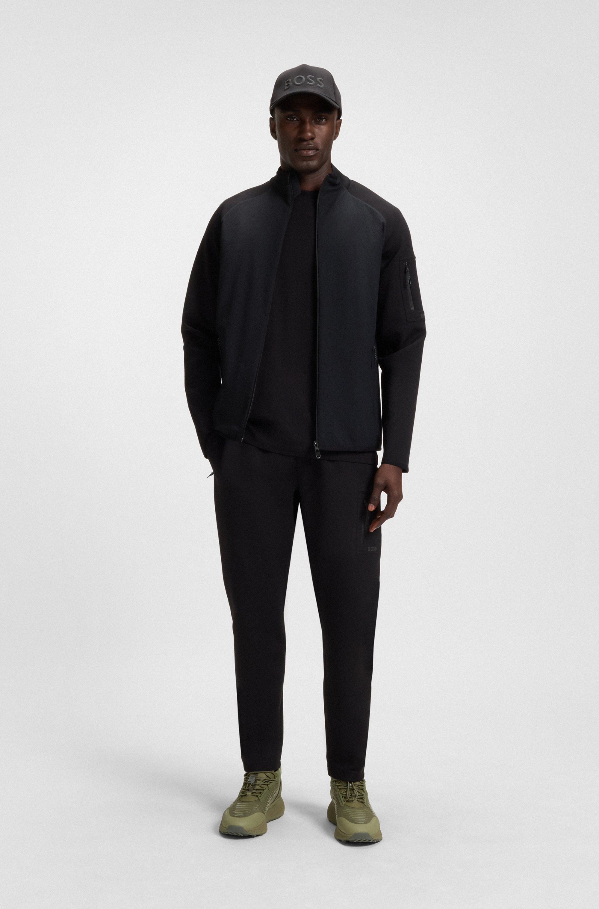 BOSS X GORE-TEX® TTNM EVO trainers with waterproof finish