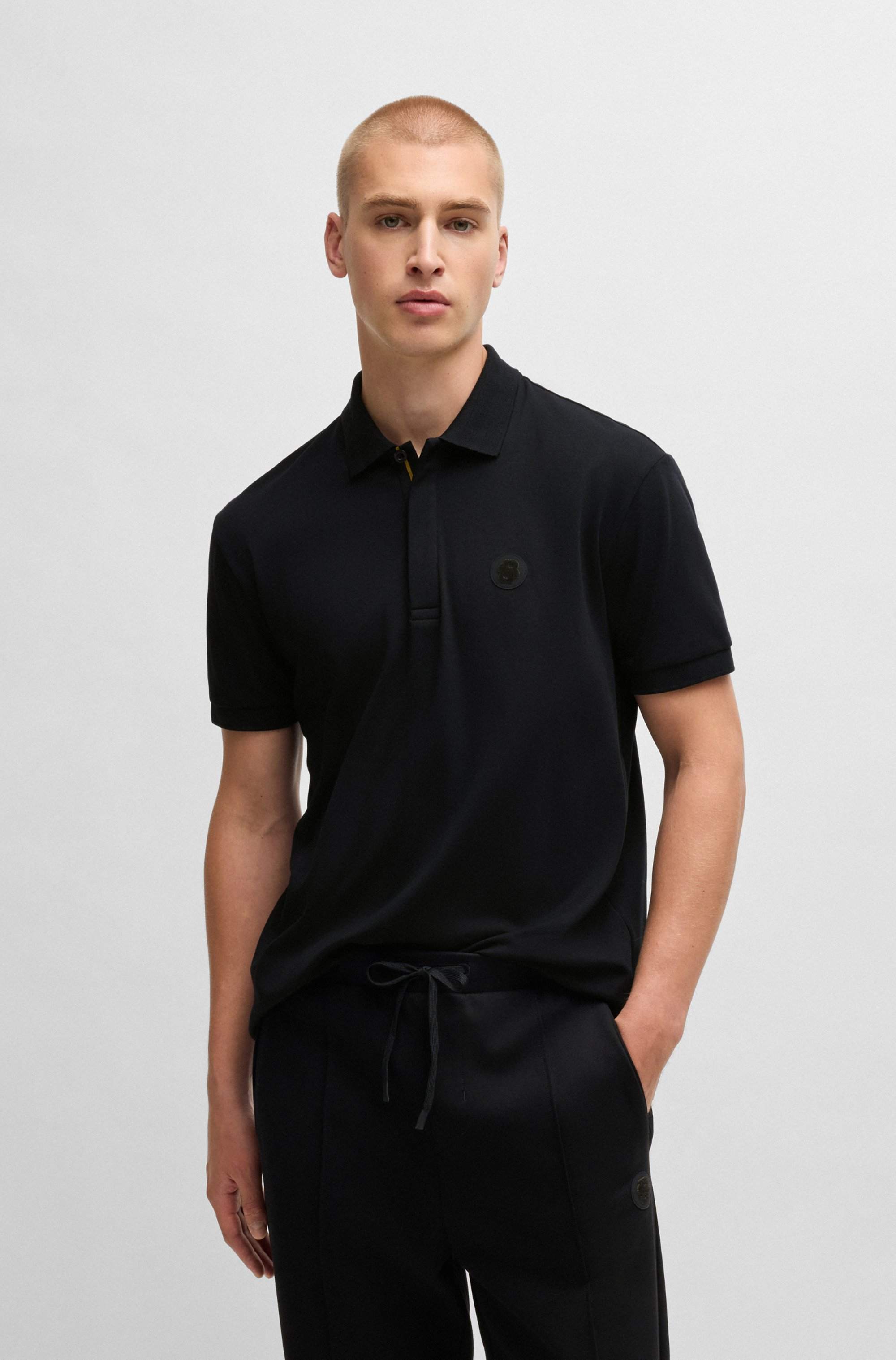 Paddy polo shirt in cooling cotton