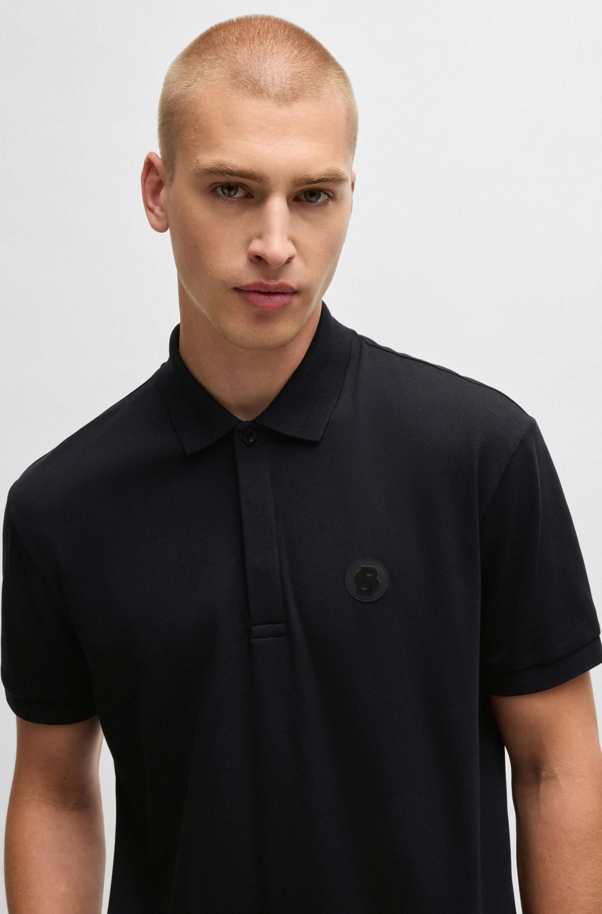 Paddy polo shirt in cooling cotton