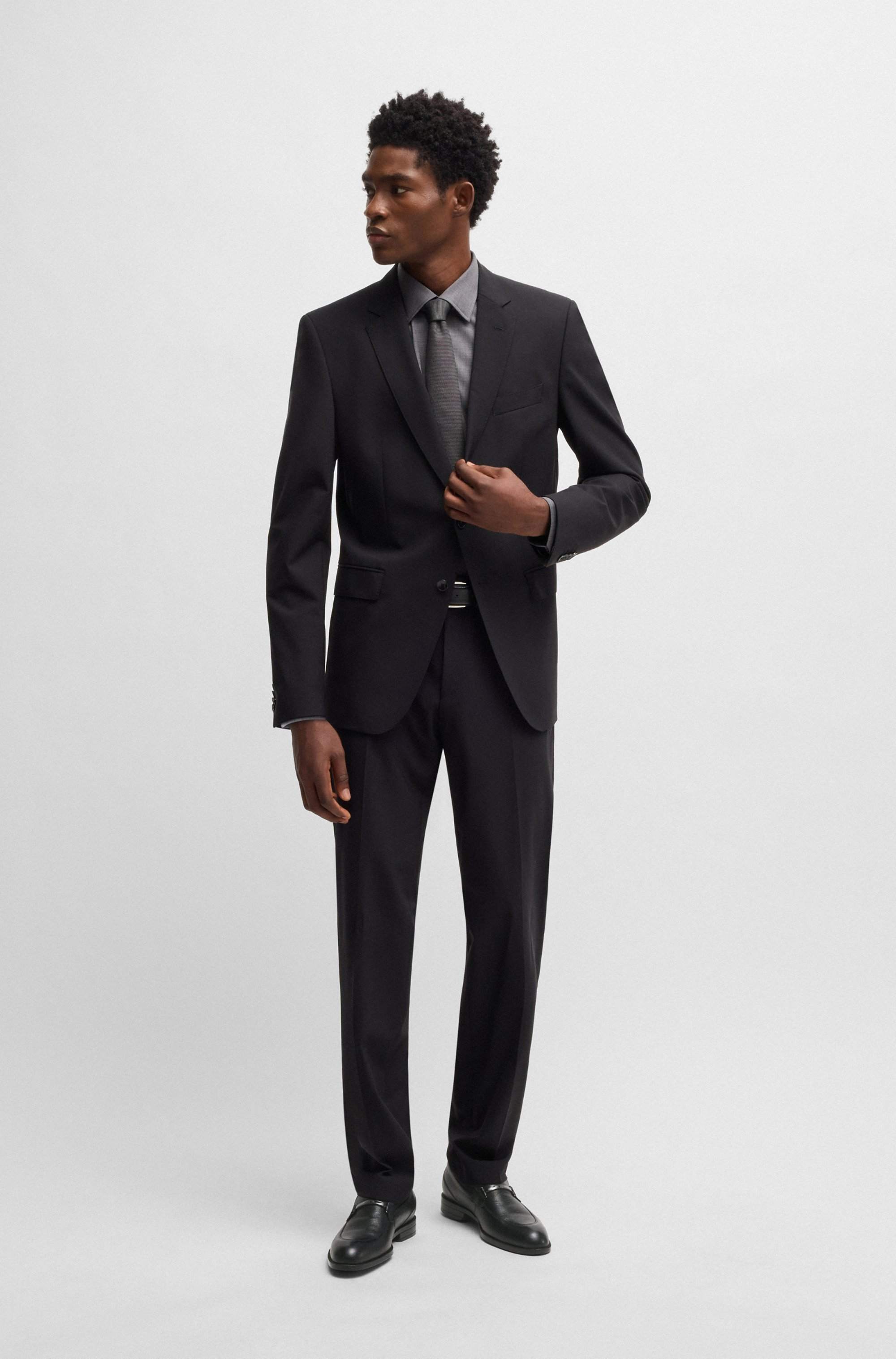 Printed-leather loafers with branded hardware trim