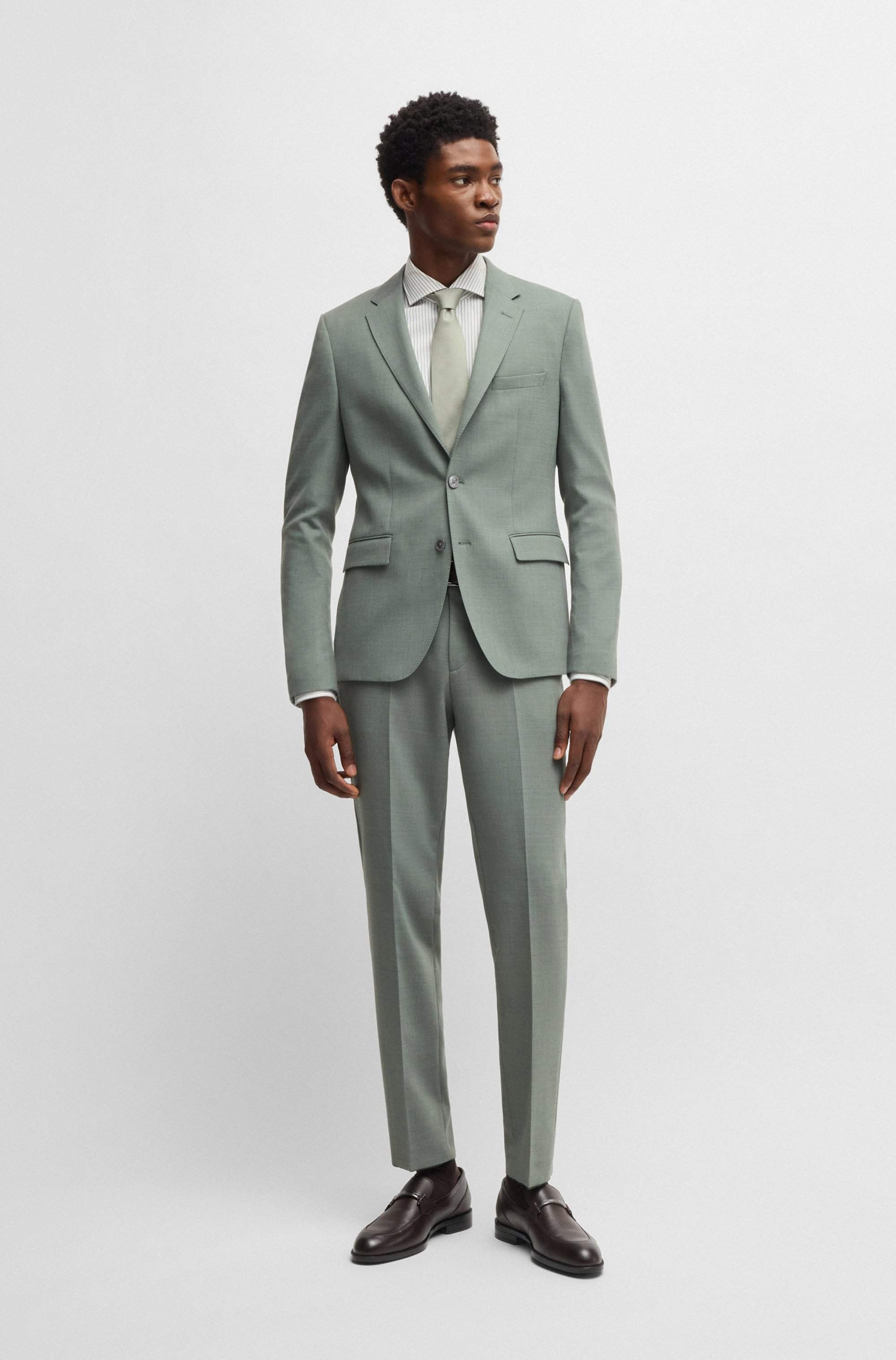 Printed-leather loafers with branded hardware trim