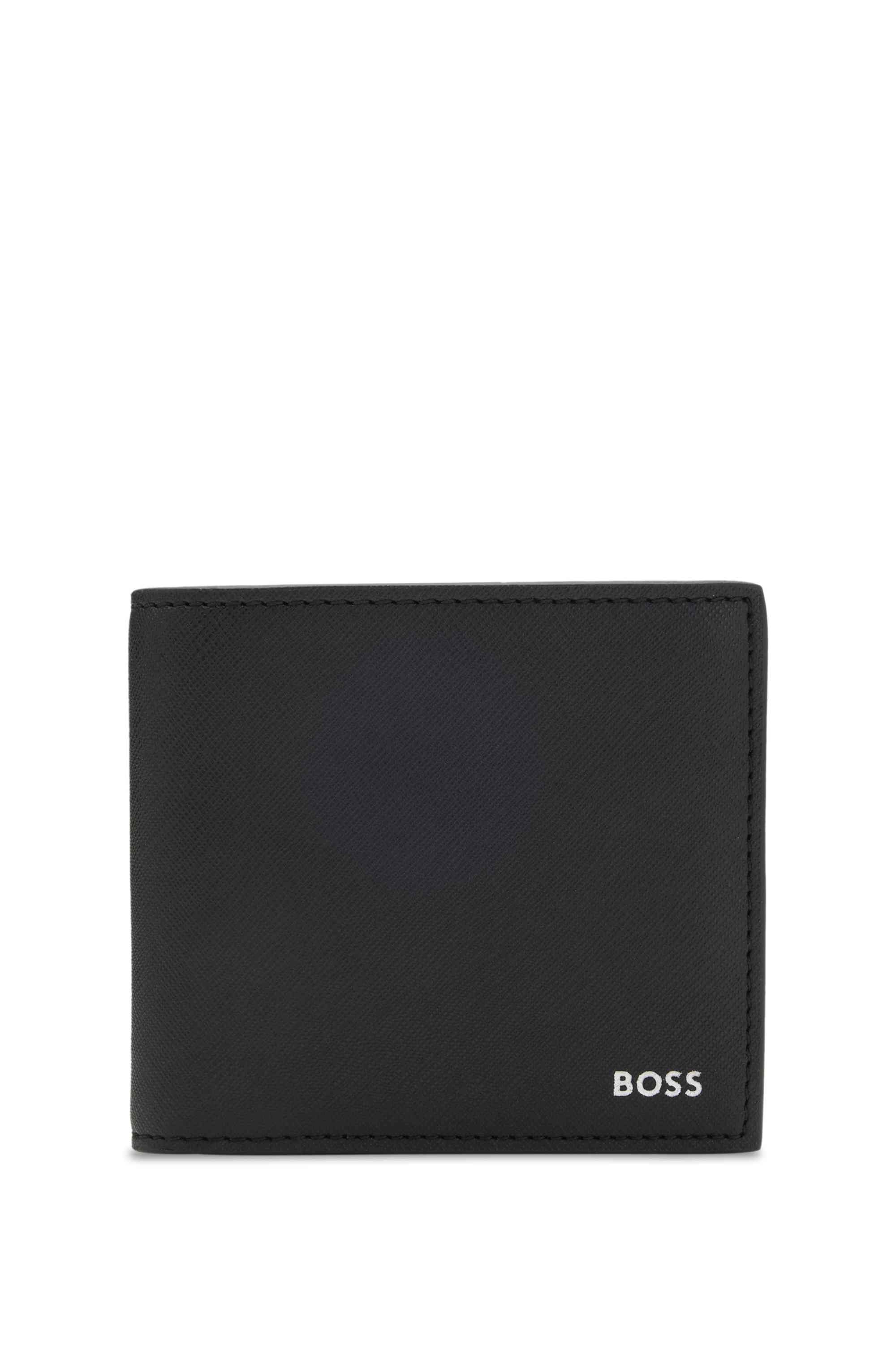 Bifold wallet with signature details