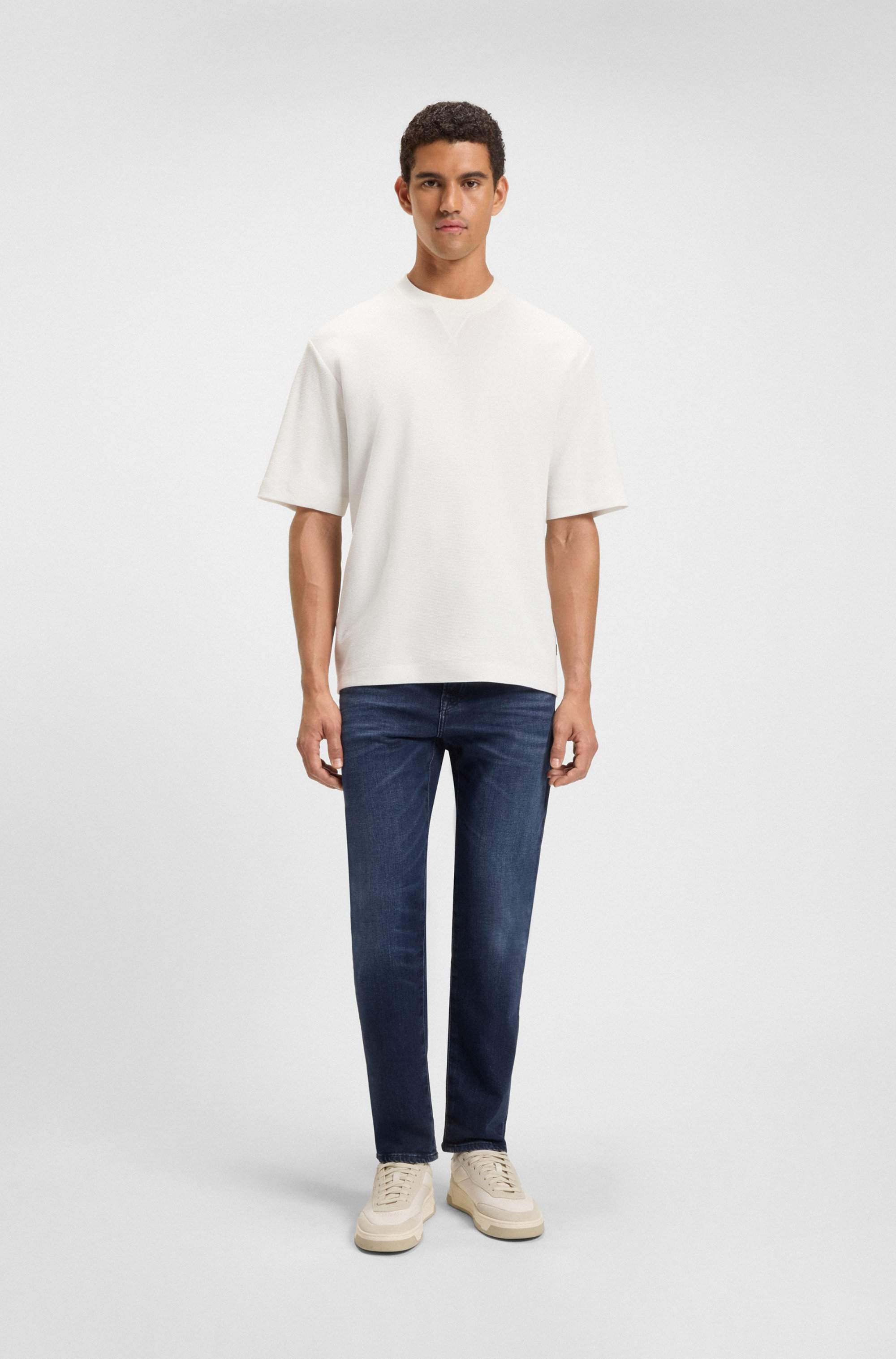 Maine regular-fit jeans in blue comfort-stretch denim