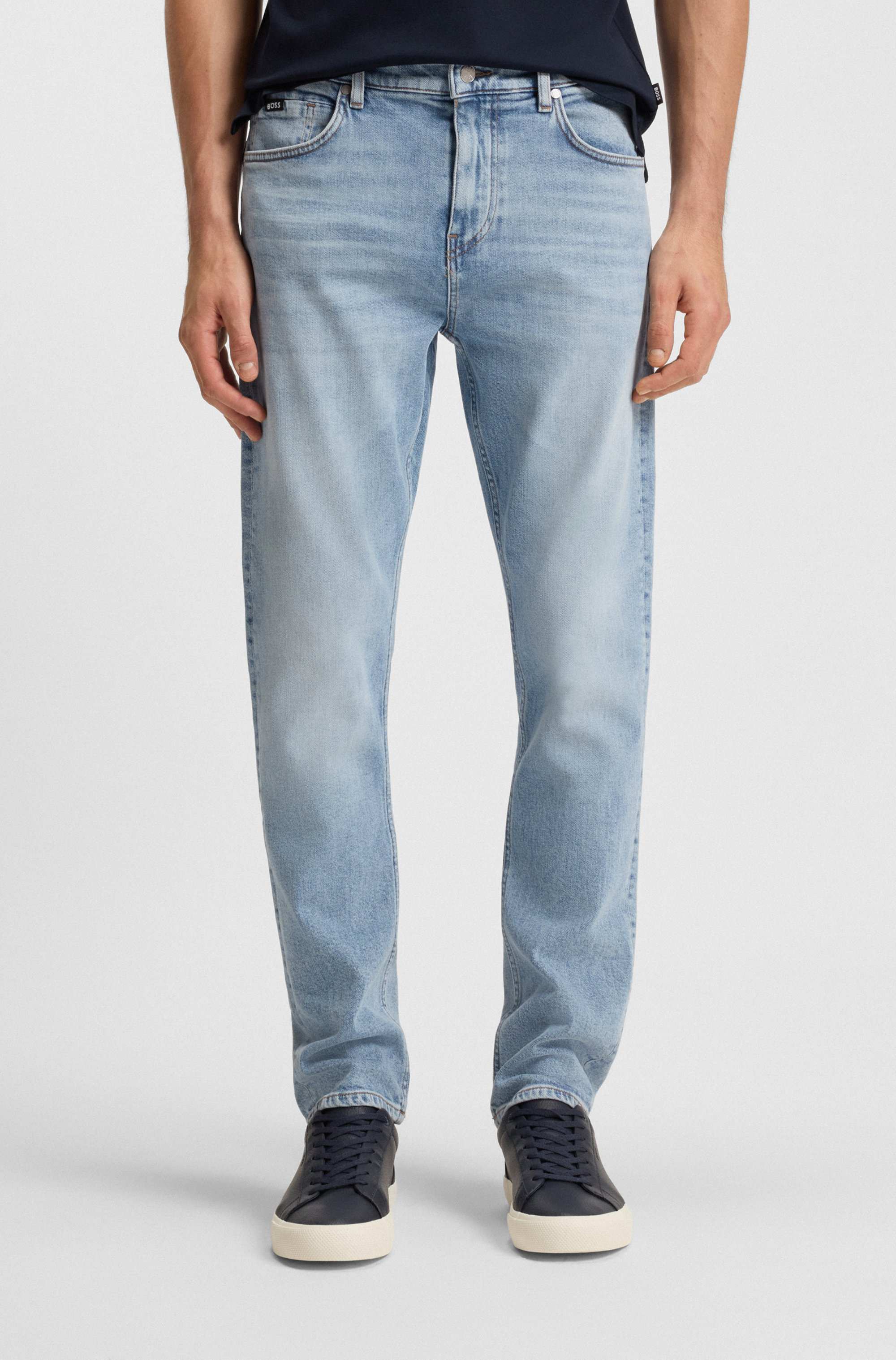 Delaware slim-fit jeans in blue comfort-stretch denim