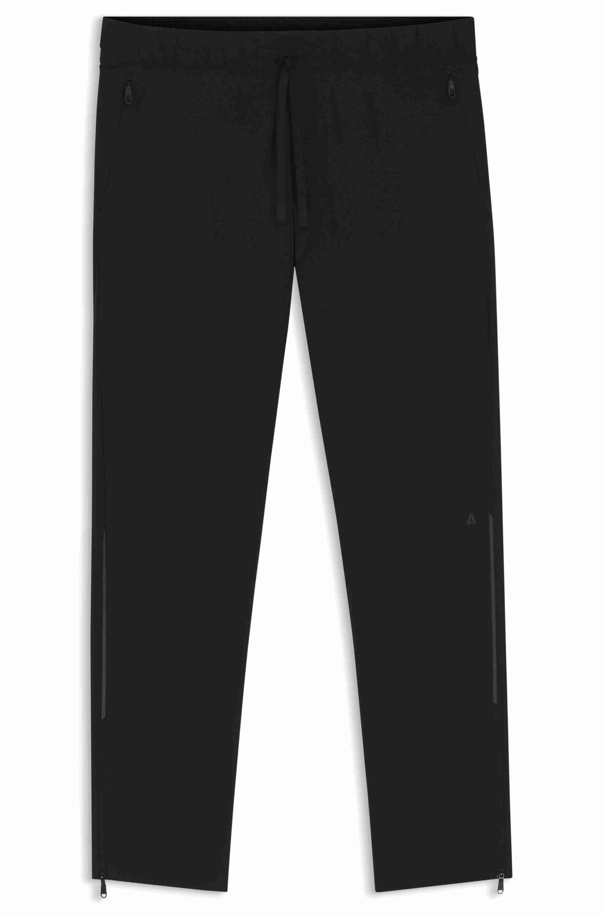 Active trousers with four-way stretch