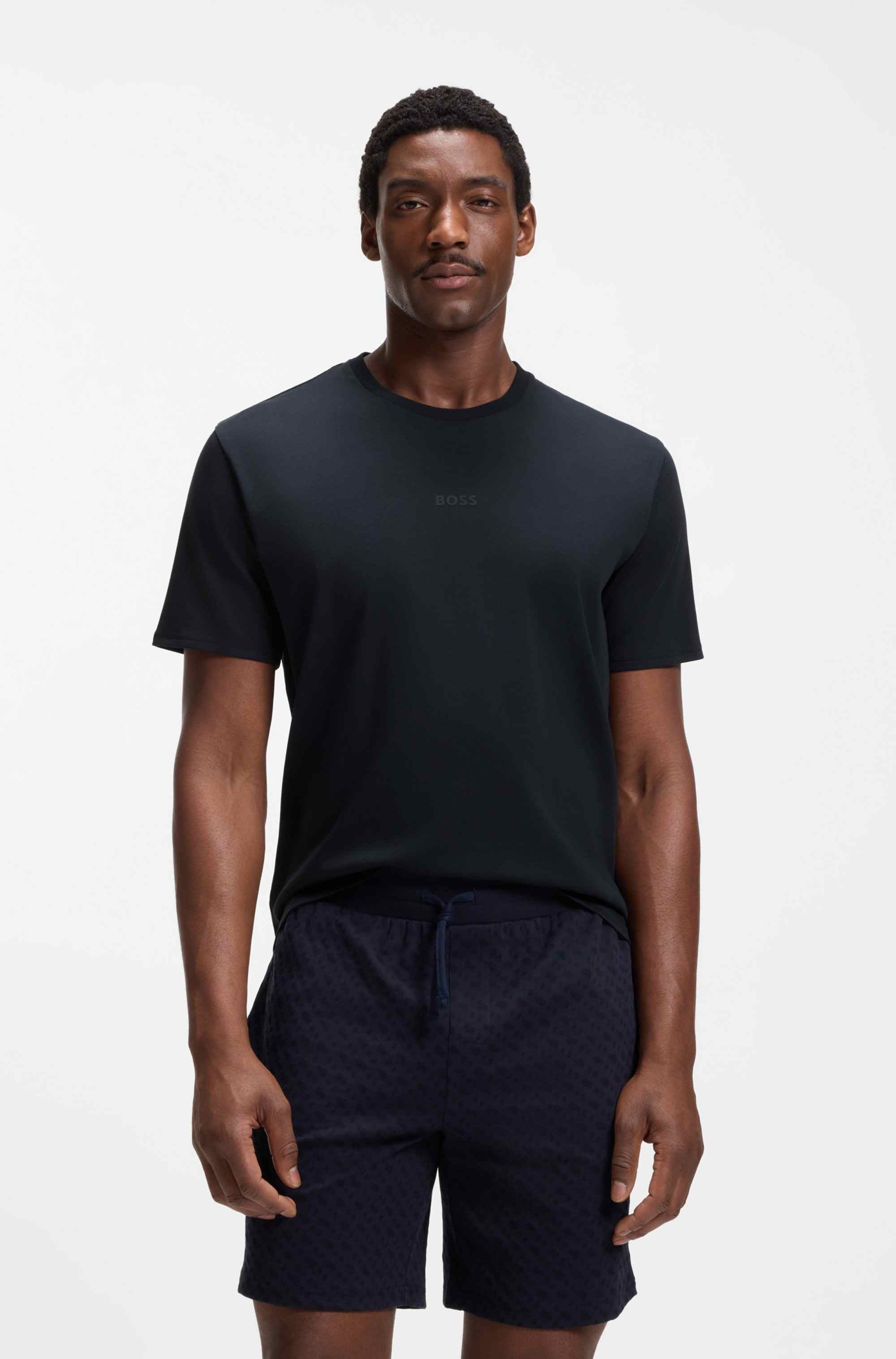 Two-piece pyjama set in cotton