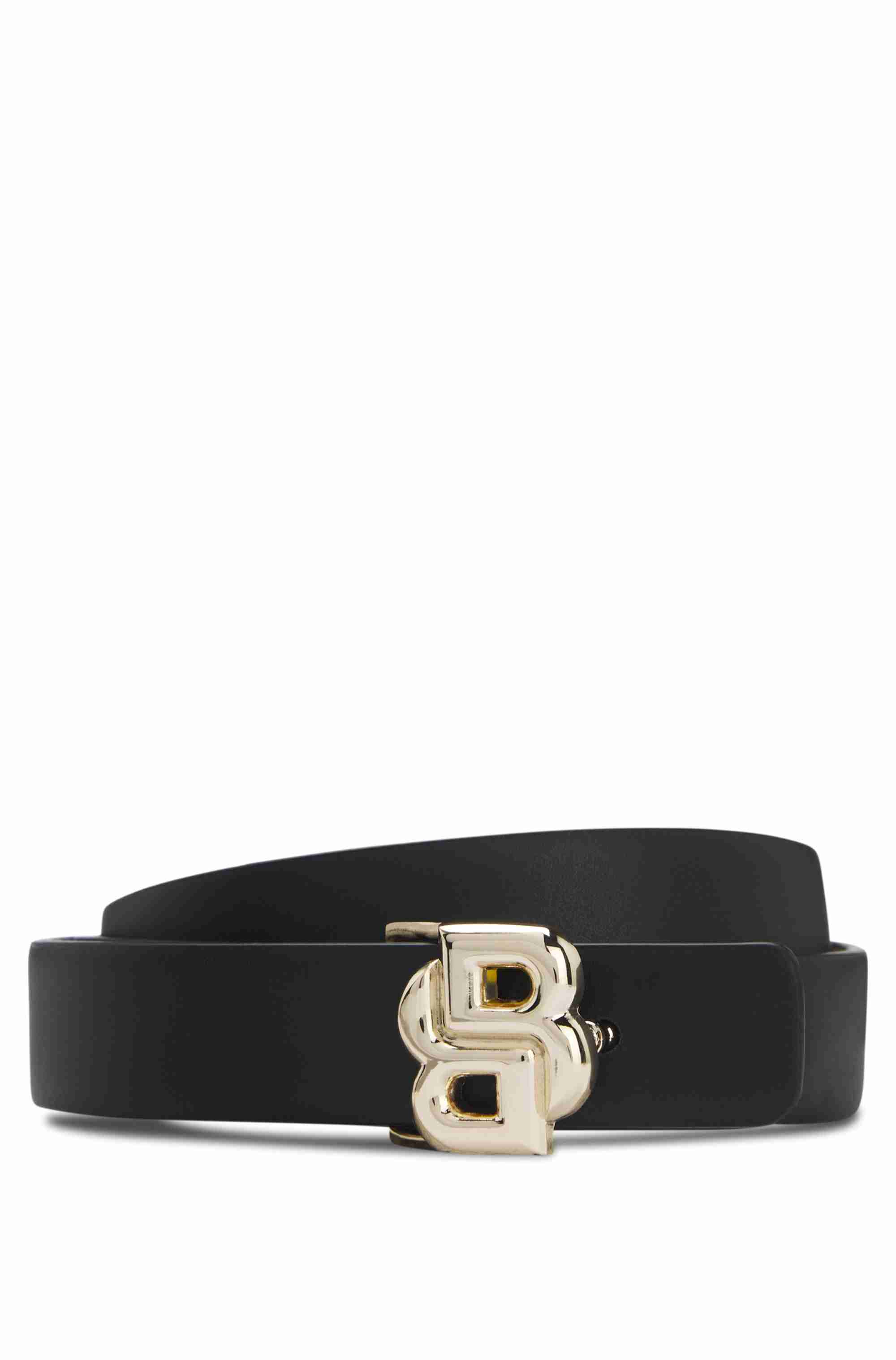 Reversible Italian-leather belt with Double B monogram buckle
