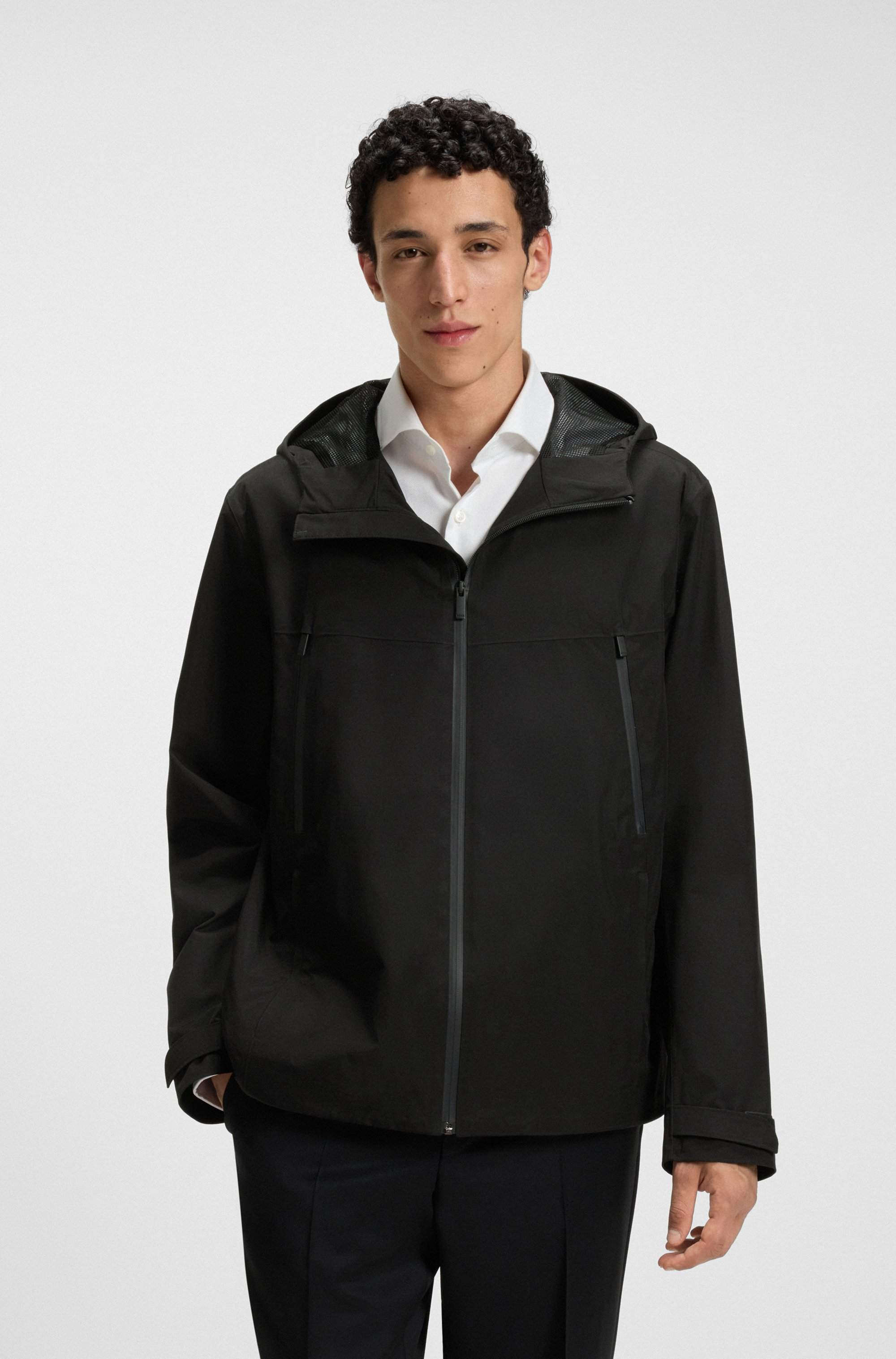 GORE-TEX® waterproof windbreaker jacket with inner zipped pocket