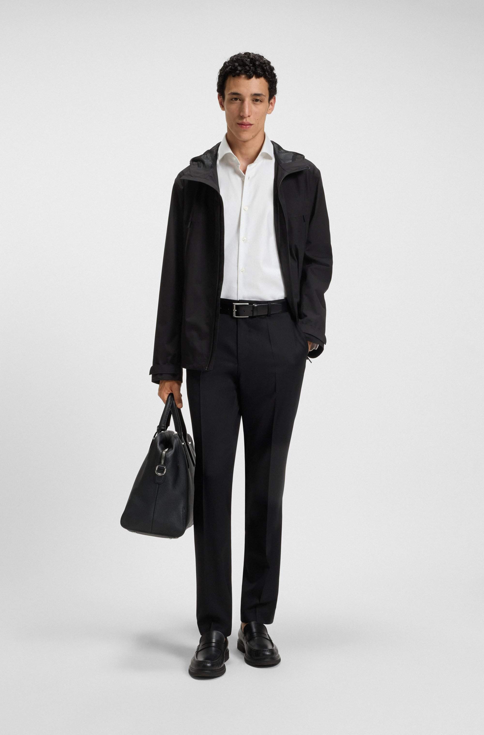 GORE-TEX® waterproof windbreaker jacket with inner zipped pocket