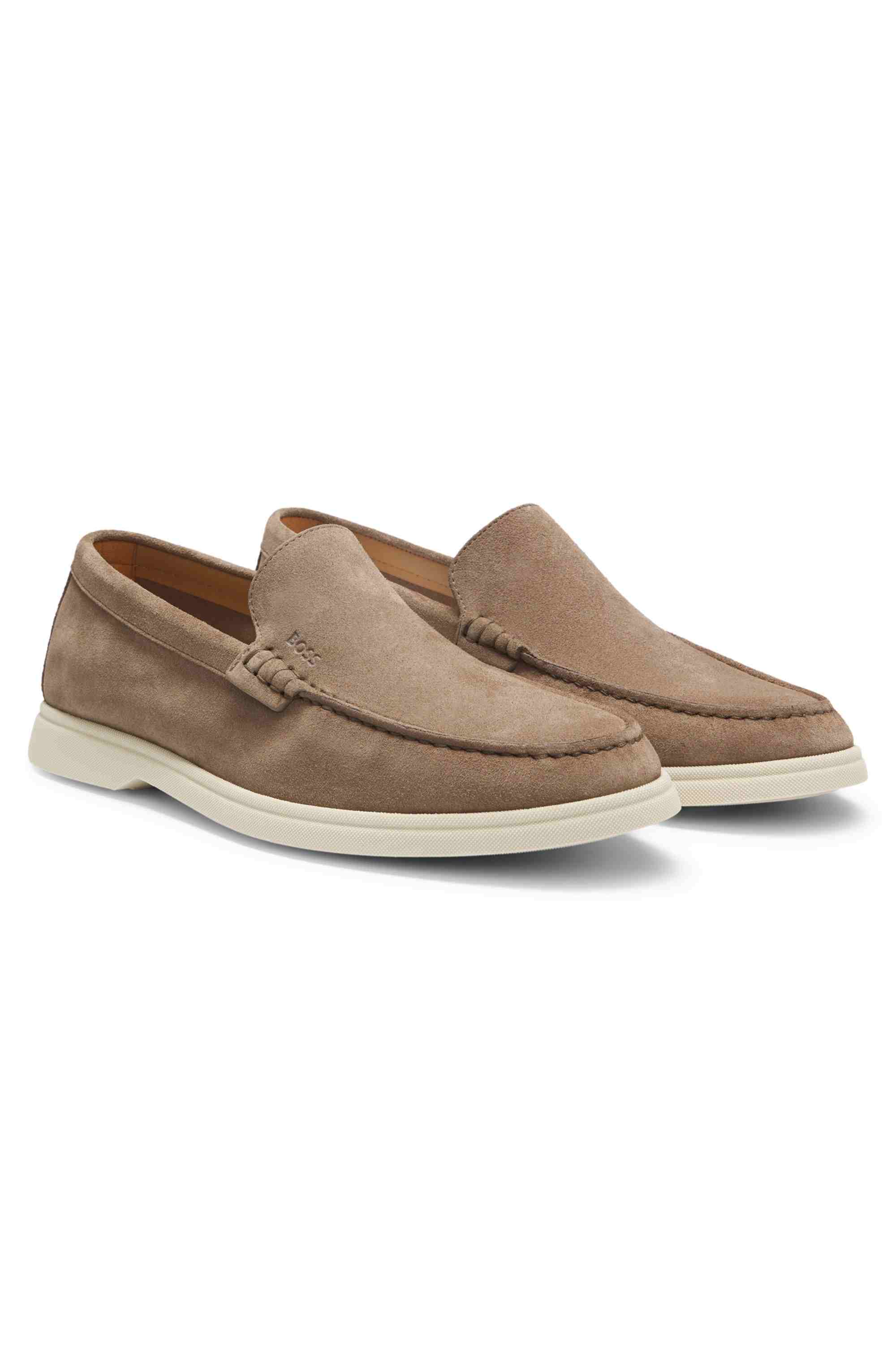 Suede loafers