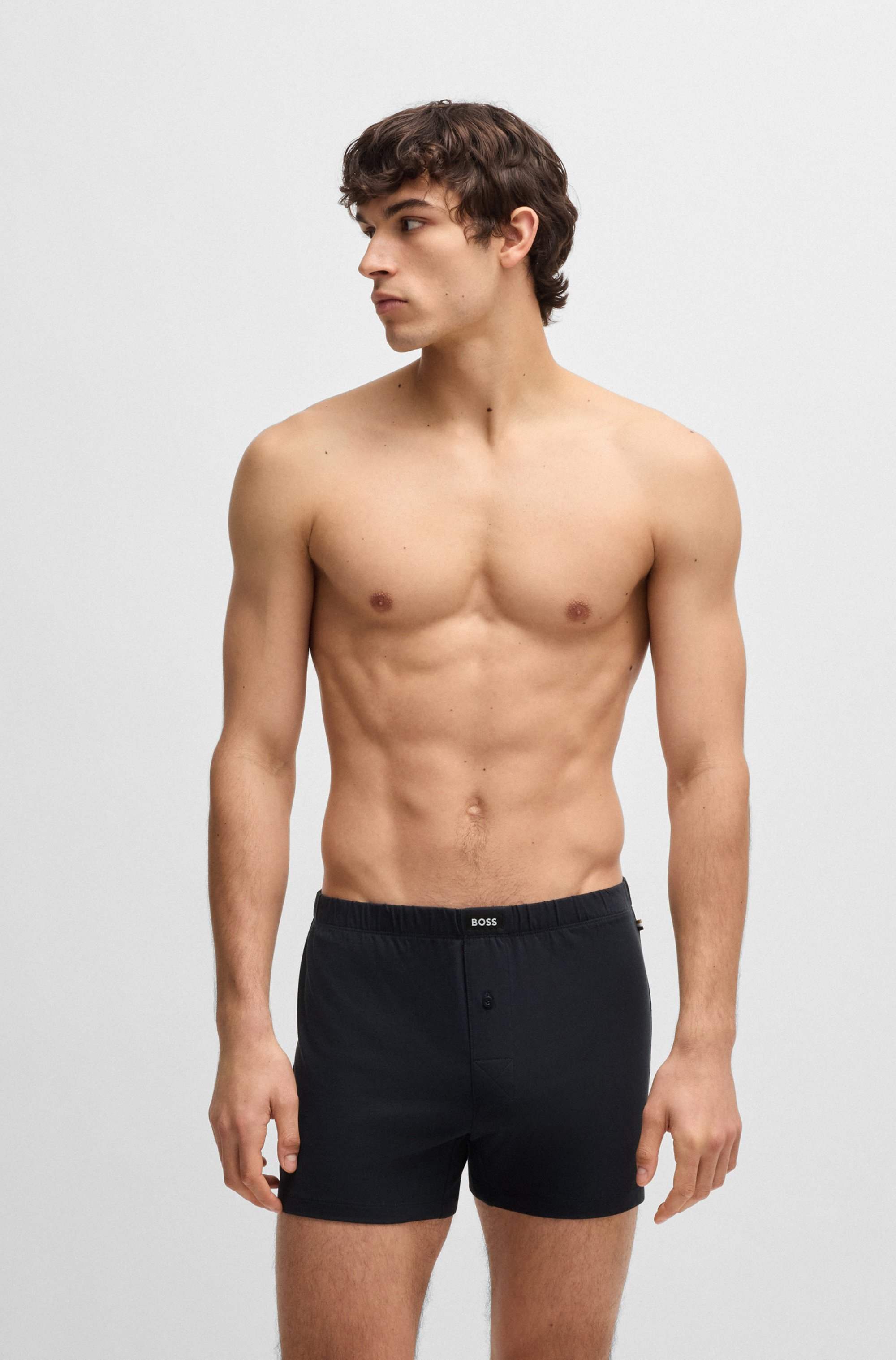 Two-pack of stretch-cotton boxer shorts