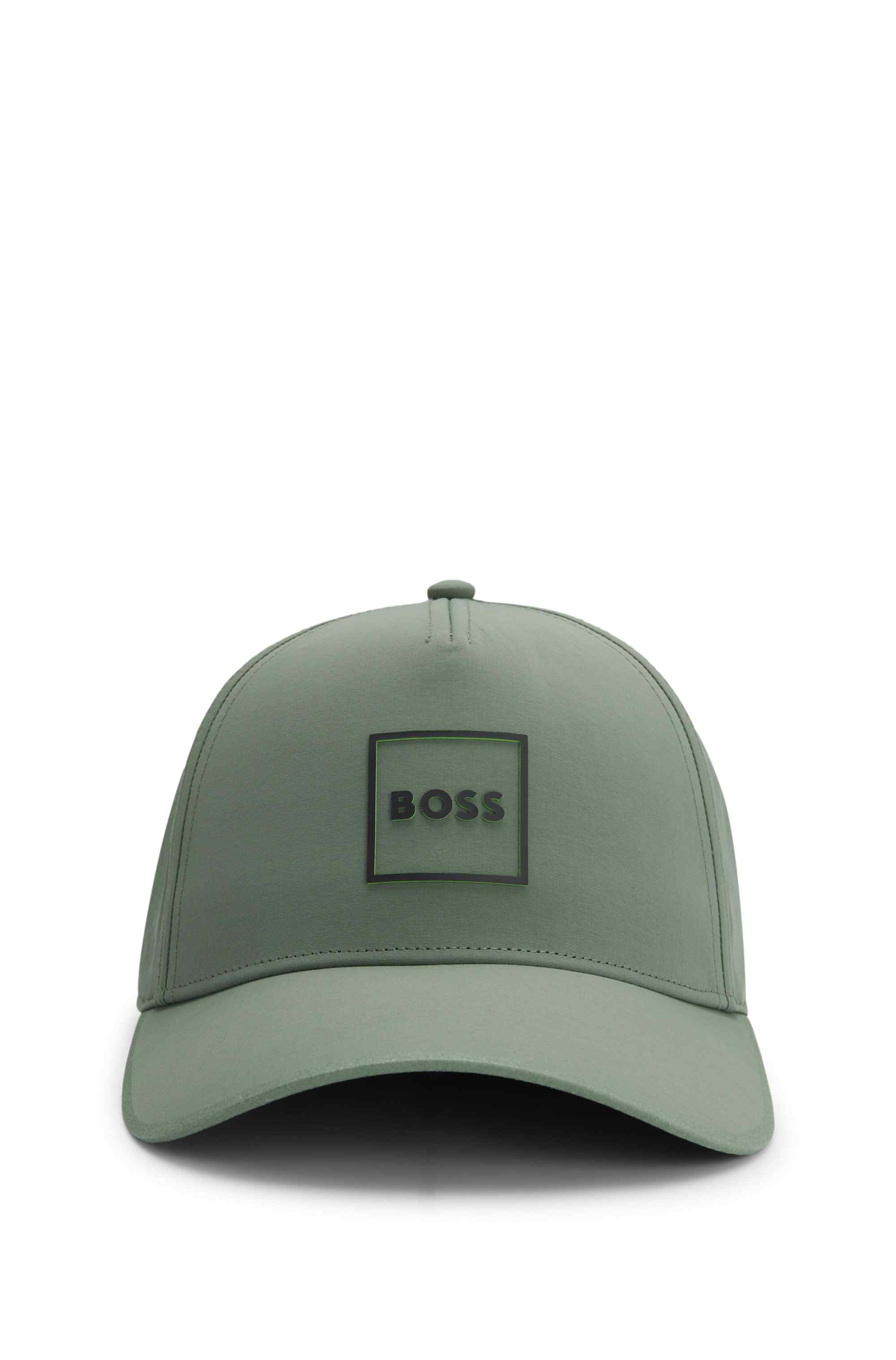 Twill cap with curved visor