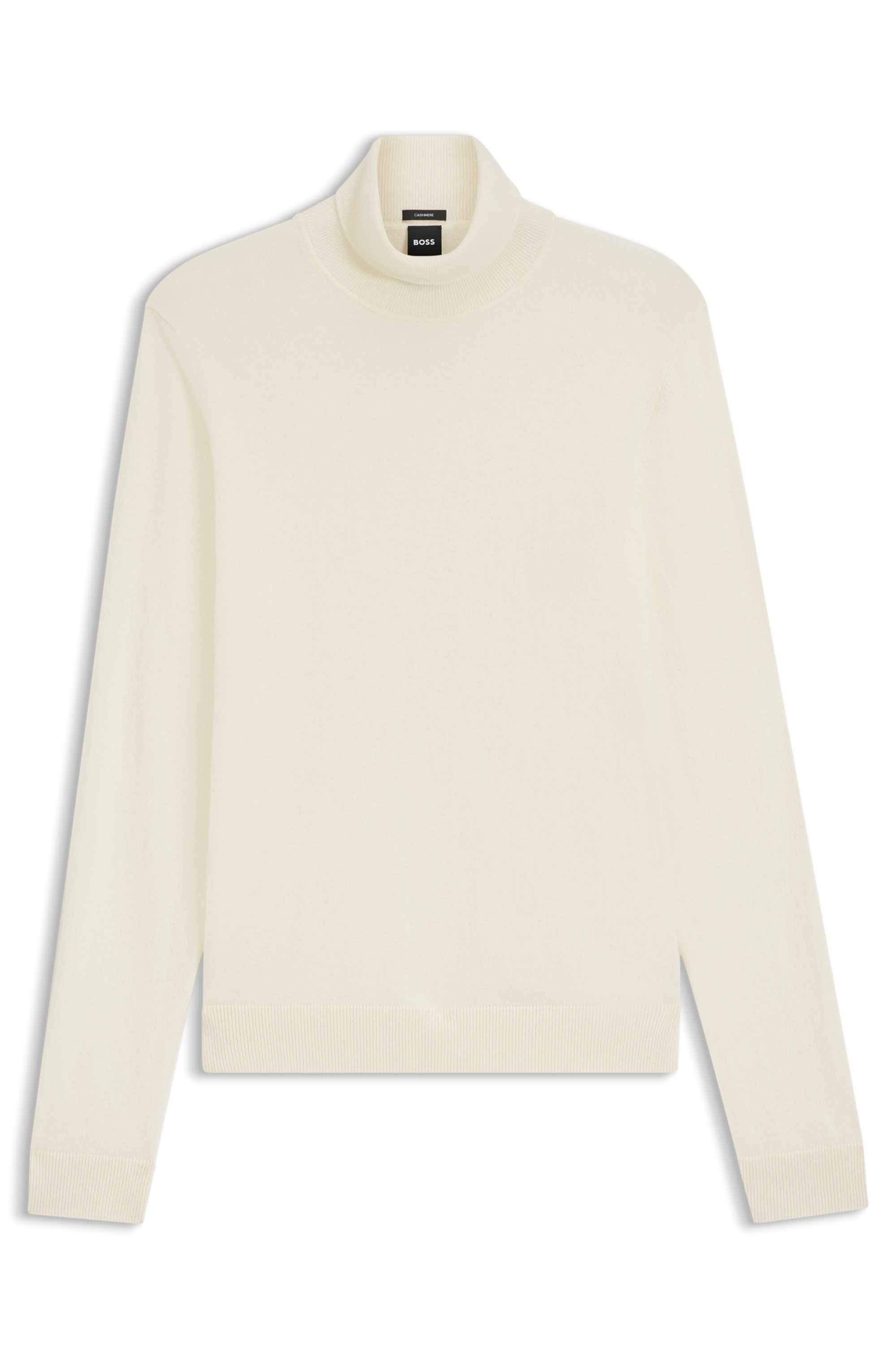Rollneck sweater in cashmere