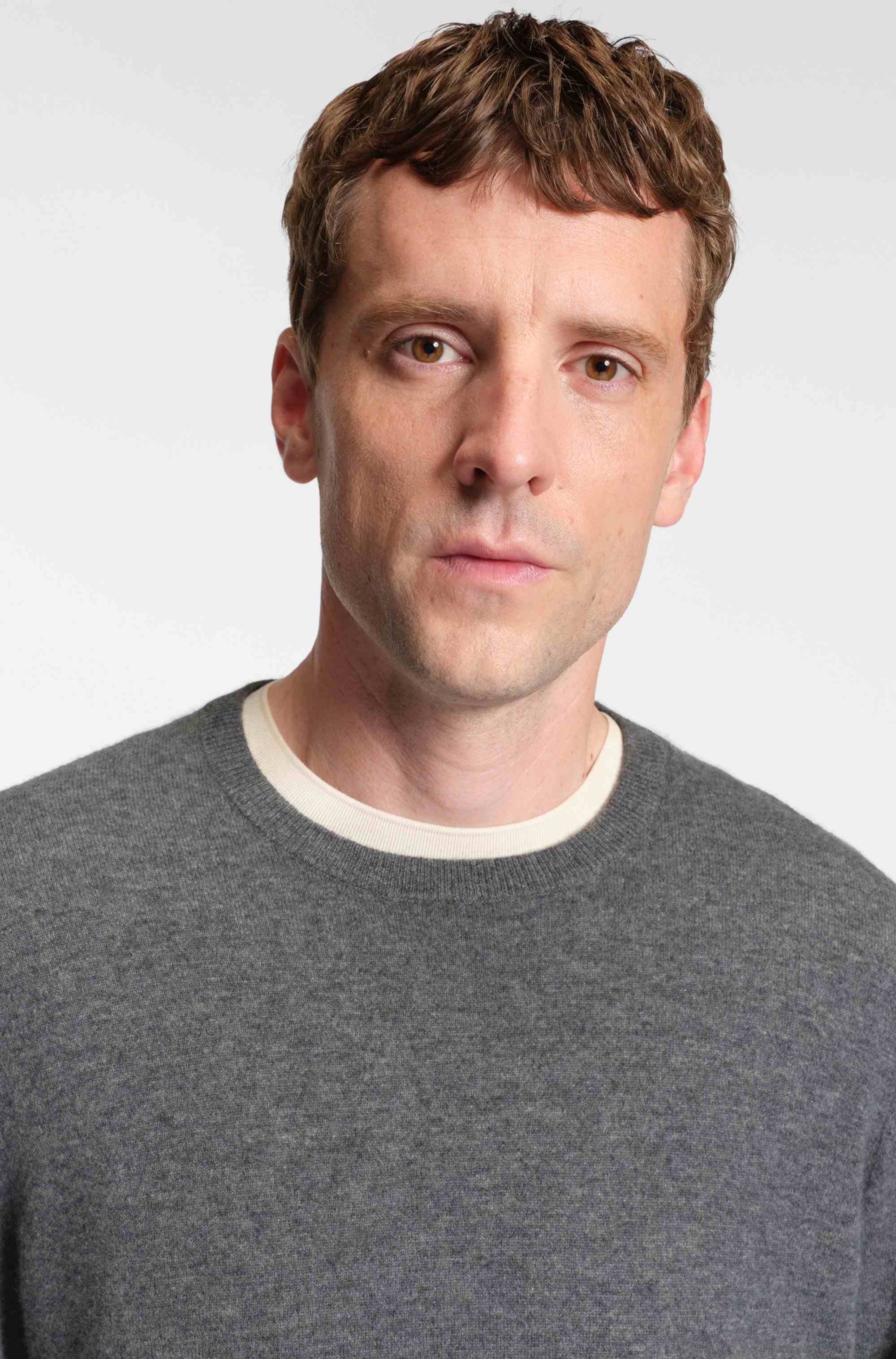 Regular-fit sweater in pure cashmere