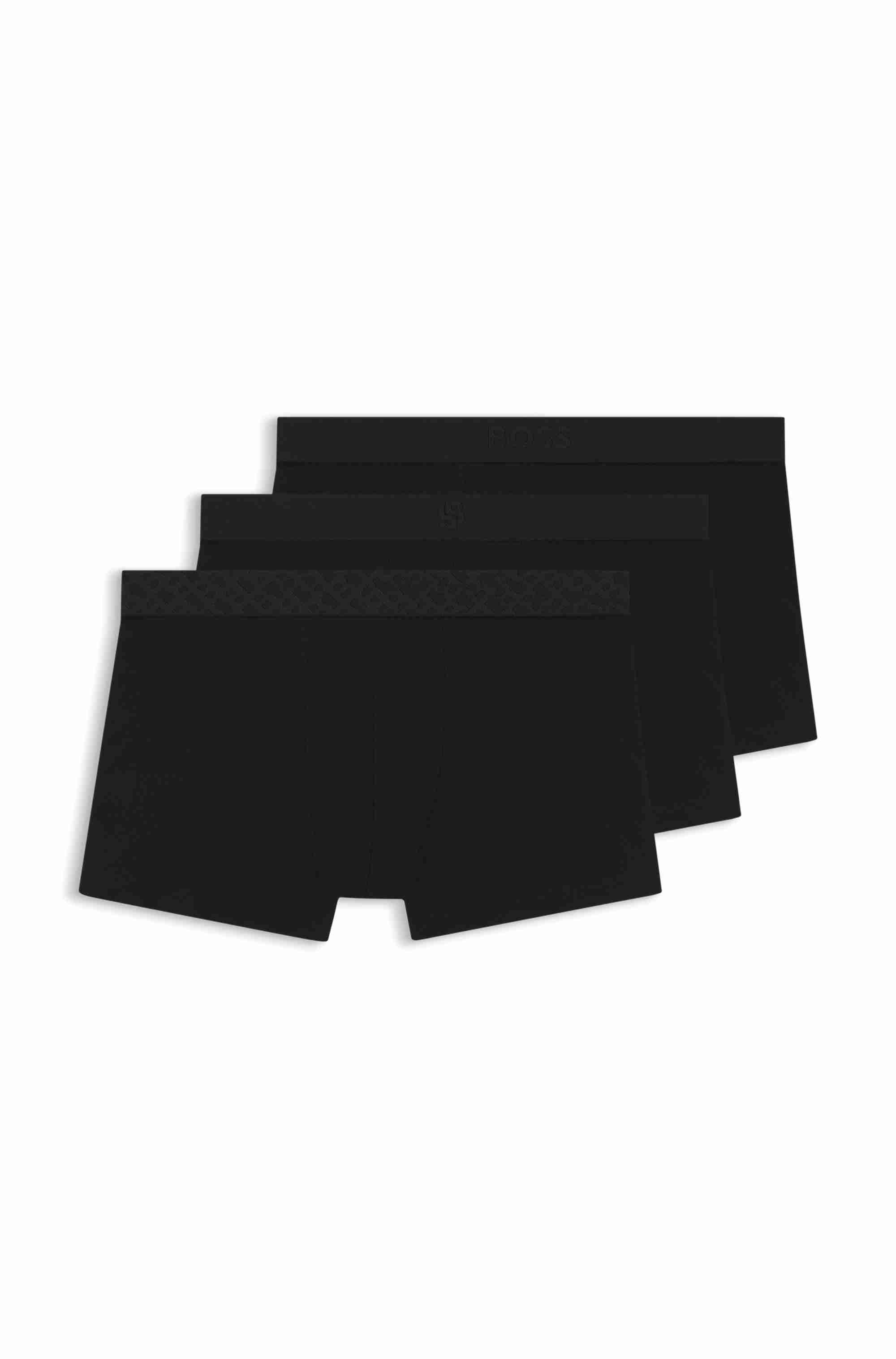 Three-pack of stretch-cotton trunks