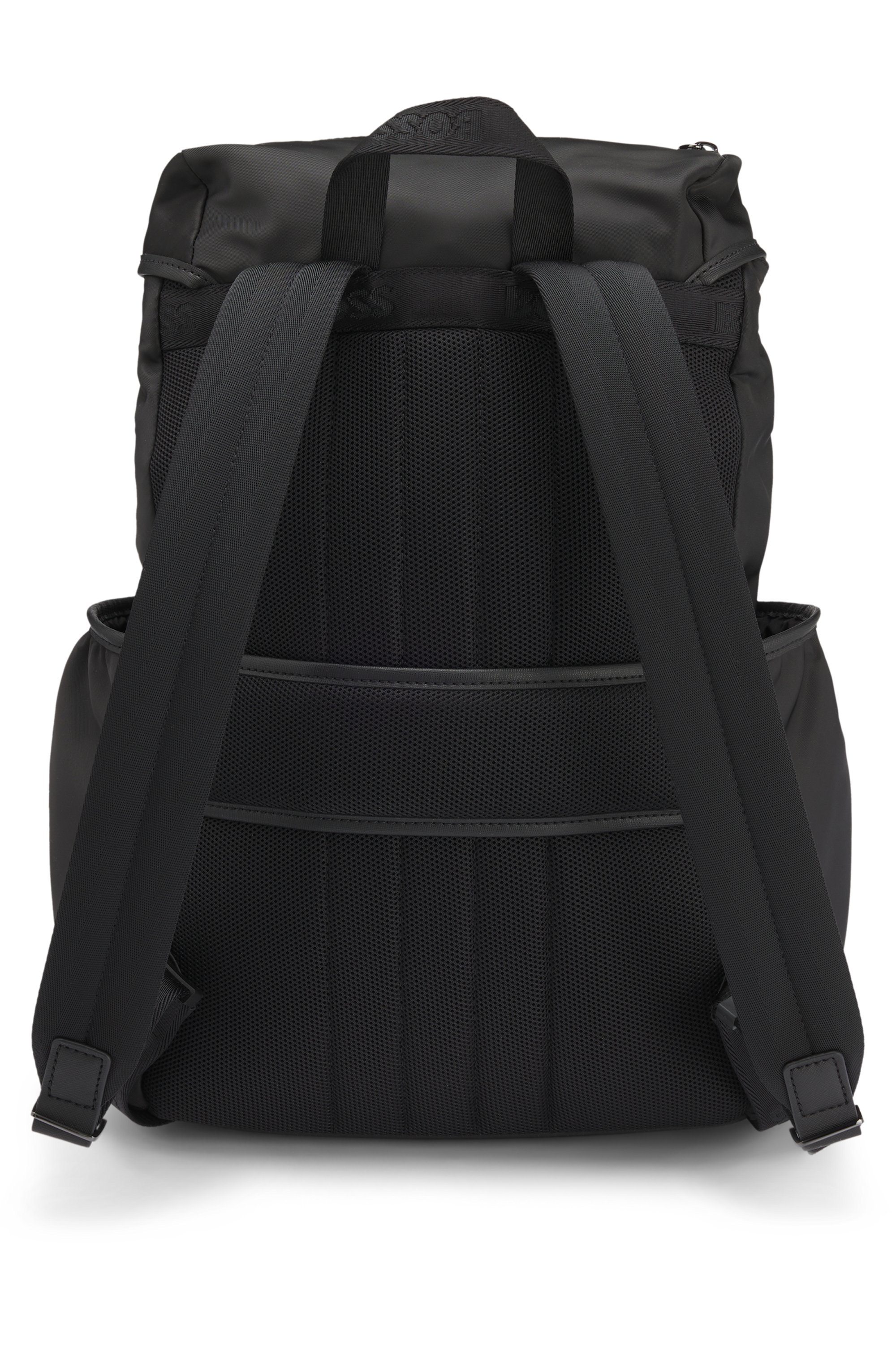 Twill backpack with Double B monogram
