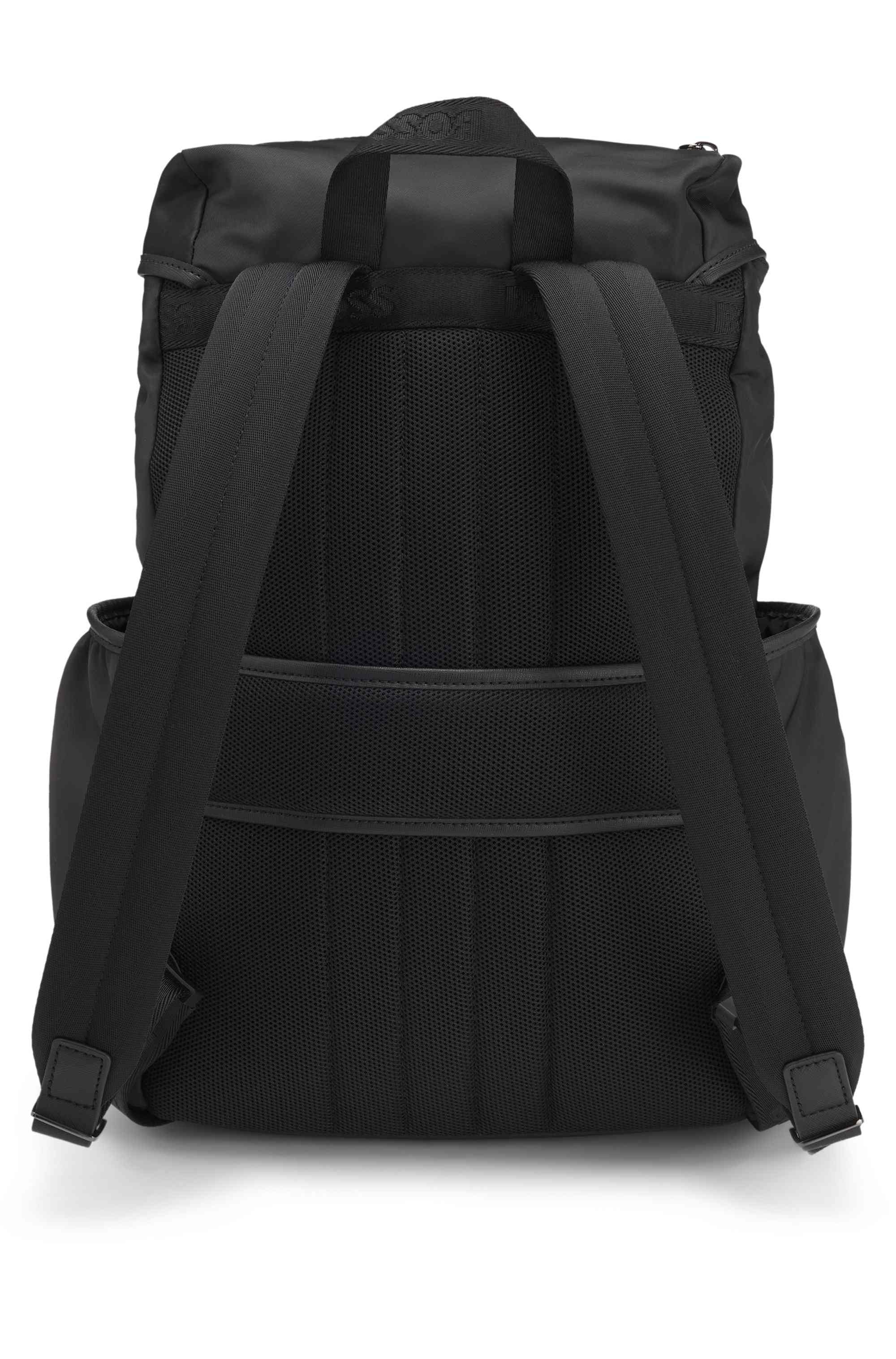 Twill backpack with Double B monogram