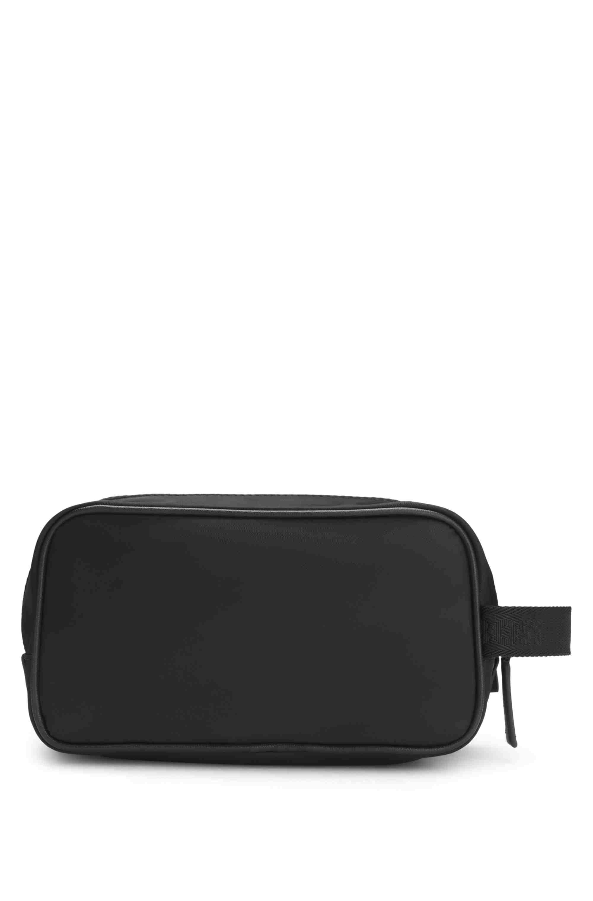 Twill washbag with Double B monogram hardware