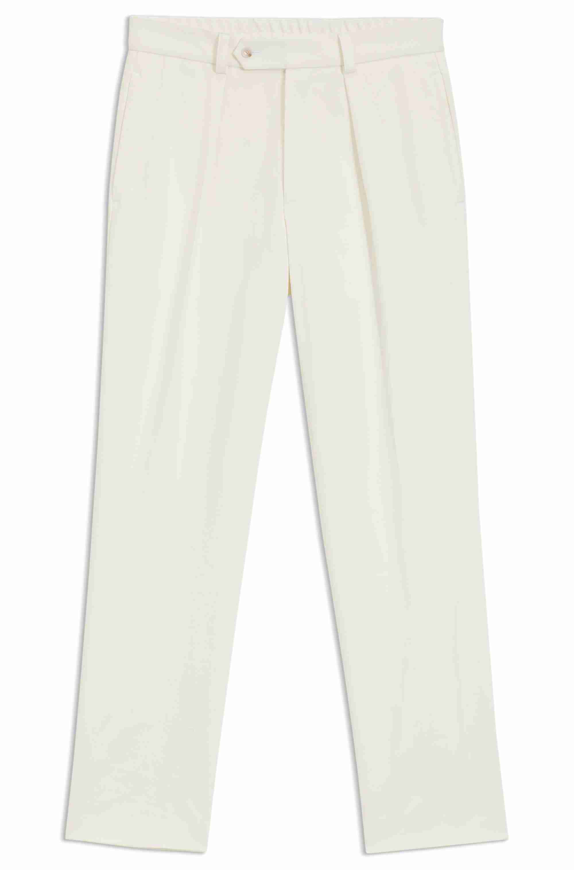 BECKHAM x BOSS trousers in stretch cotton
